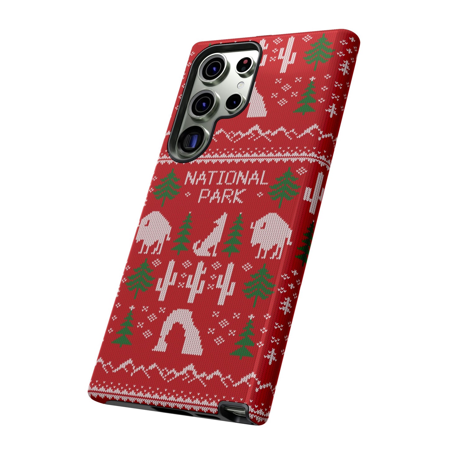 National Park Phone Case - Fair Isle Pattern