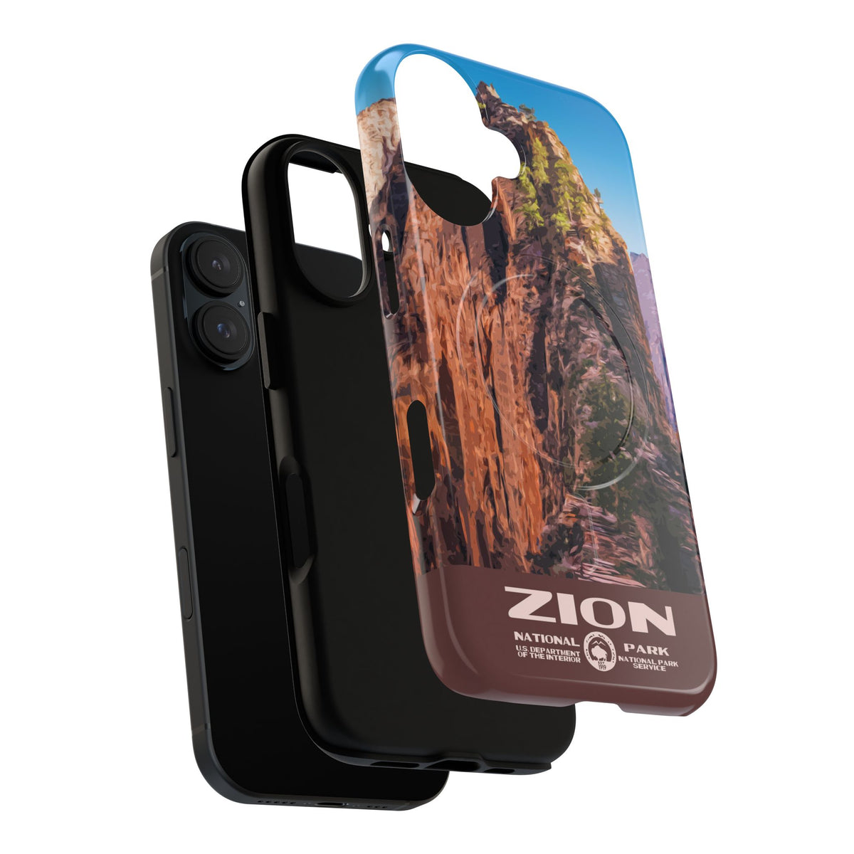 Zion National Park iPhone Case with MagSafe - Angels Landing Trail