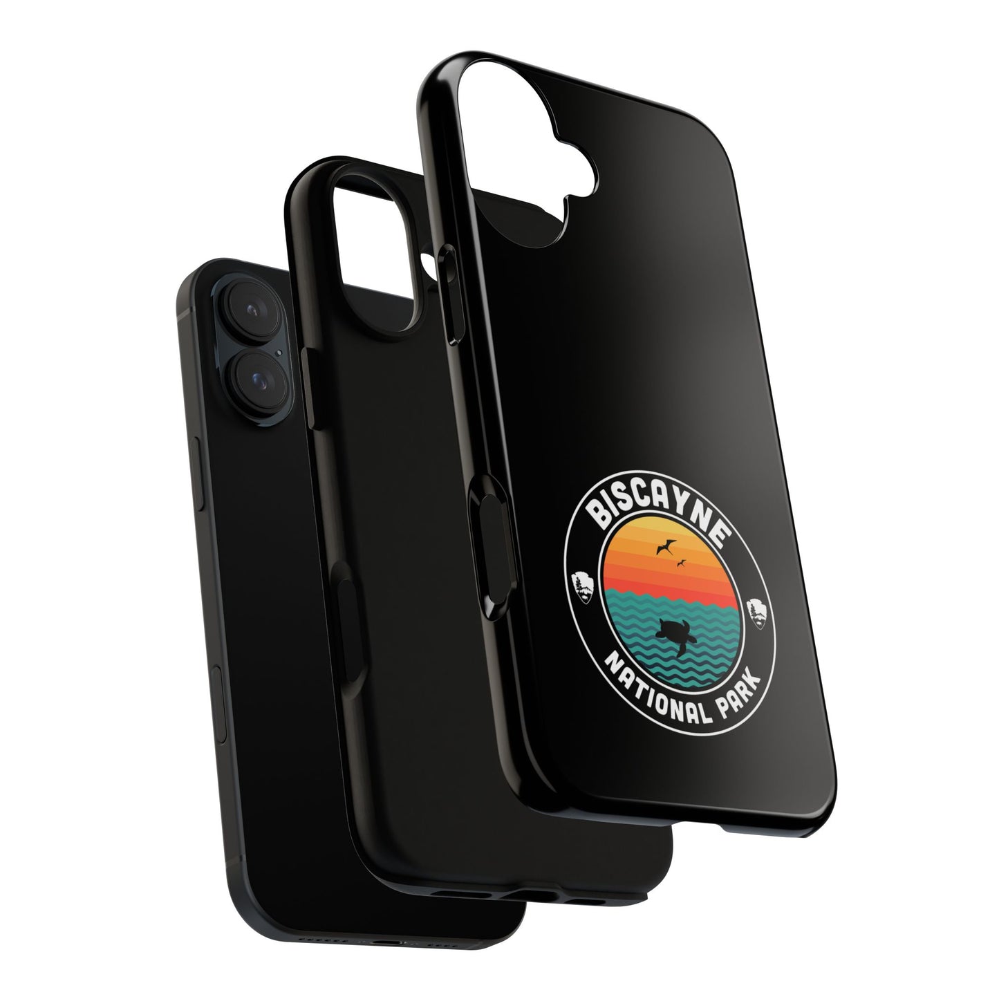 Biscayne National Park Phone Case - Round Emblem Design