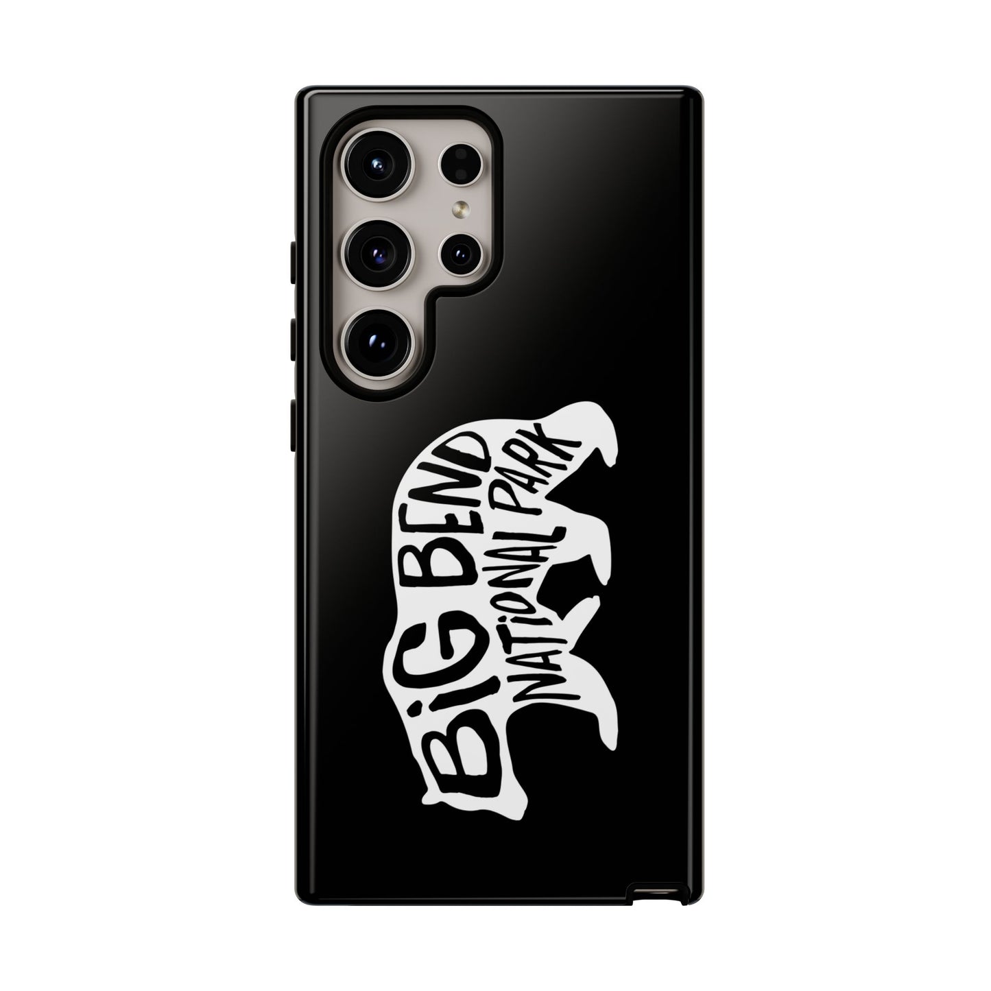 Big Bend National Park Phone Case - Black Bear Design