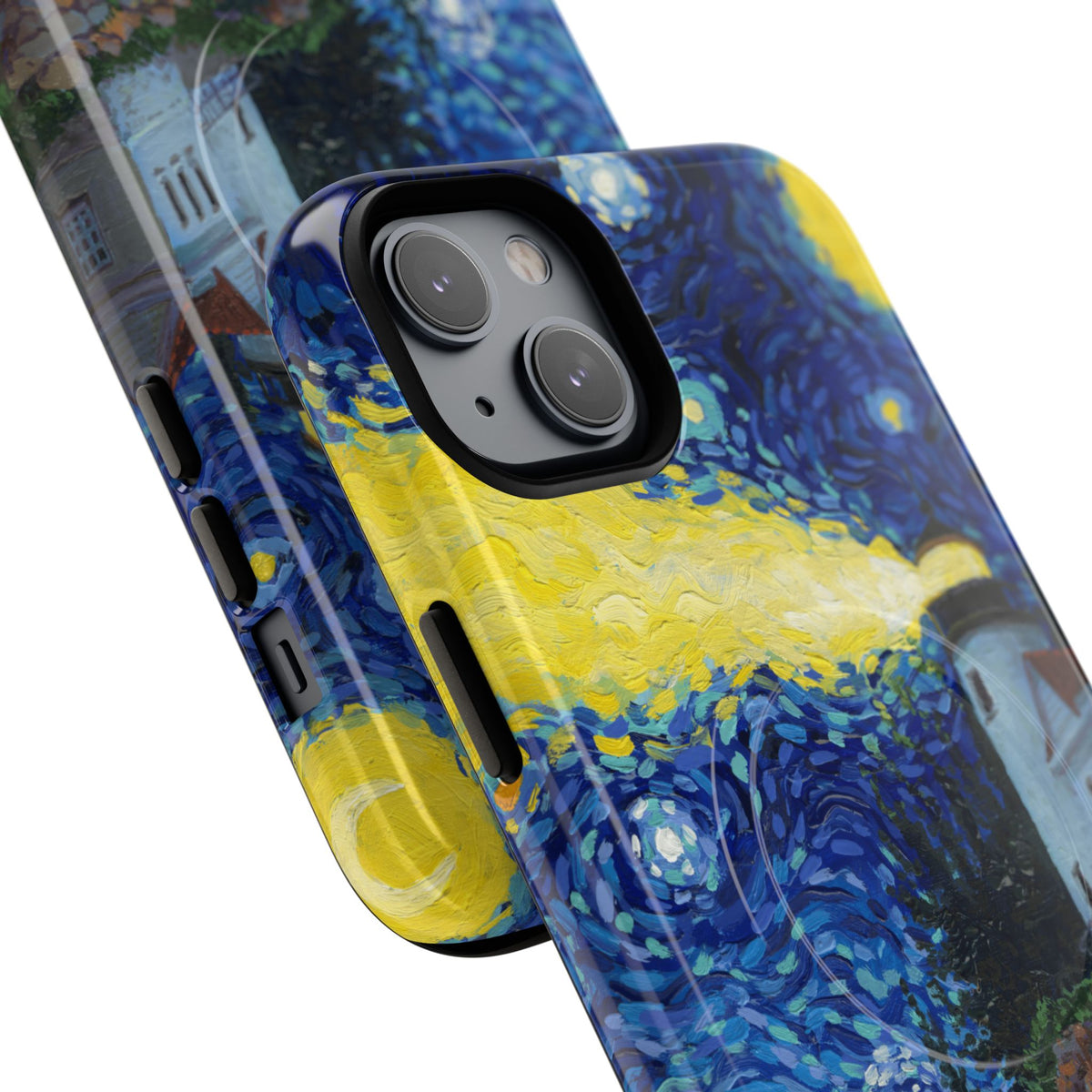 Acadia National Park iPhone Case with MagSafe - Starry Night Lighthouse
