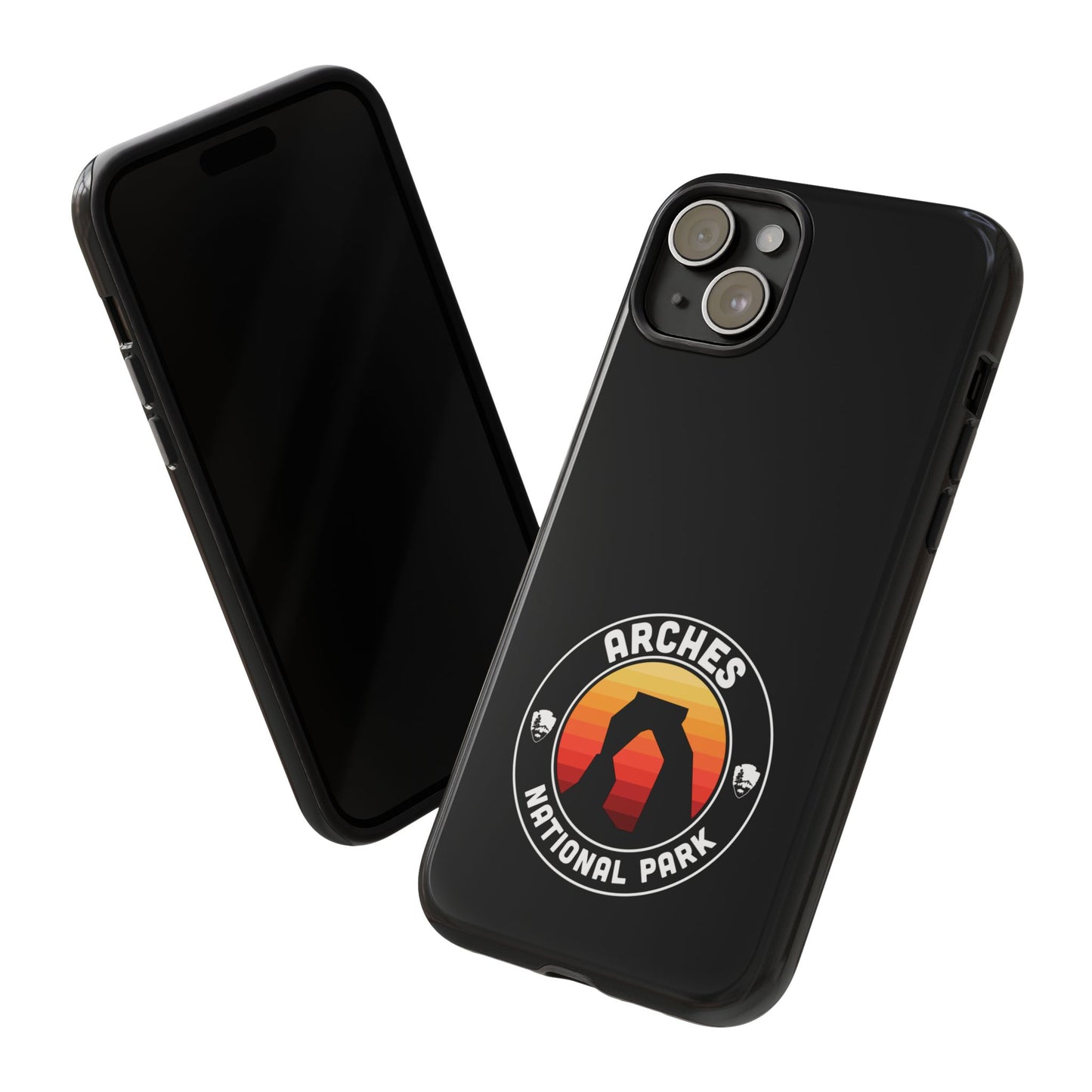 Arches National Park Phone Case - Round Emblem Design