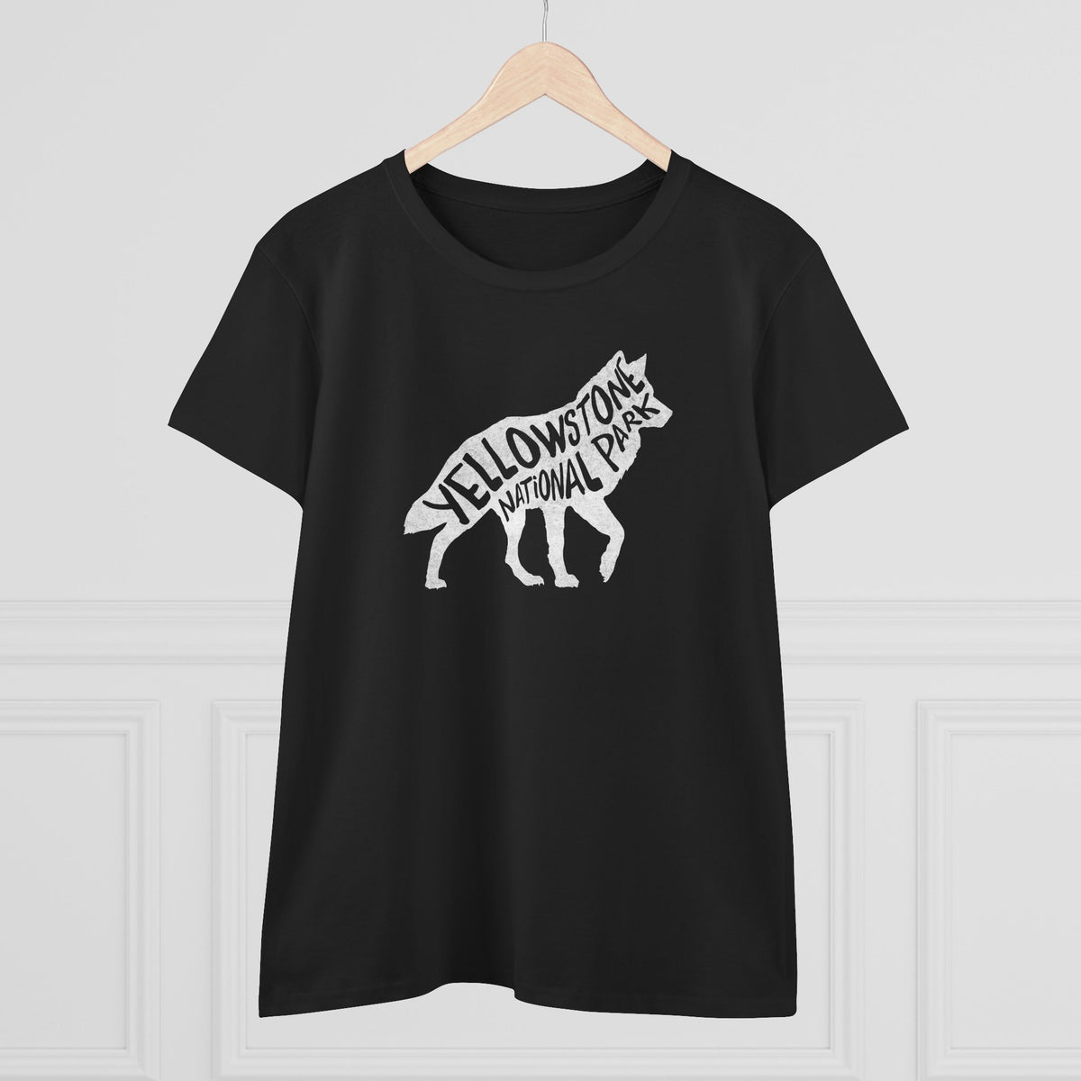 Yellowstone National Park Women's T-Shirt - Wolf