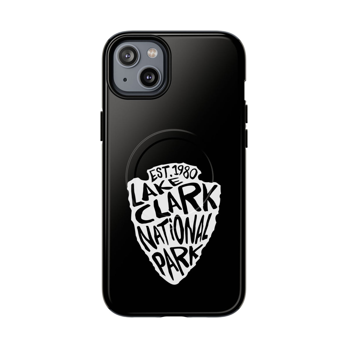 Lake Clark National Park iPhone Case with MagSafe - Arrowhead Design