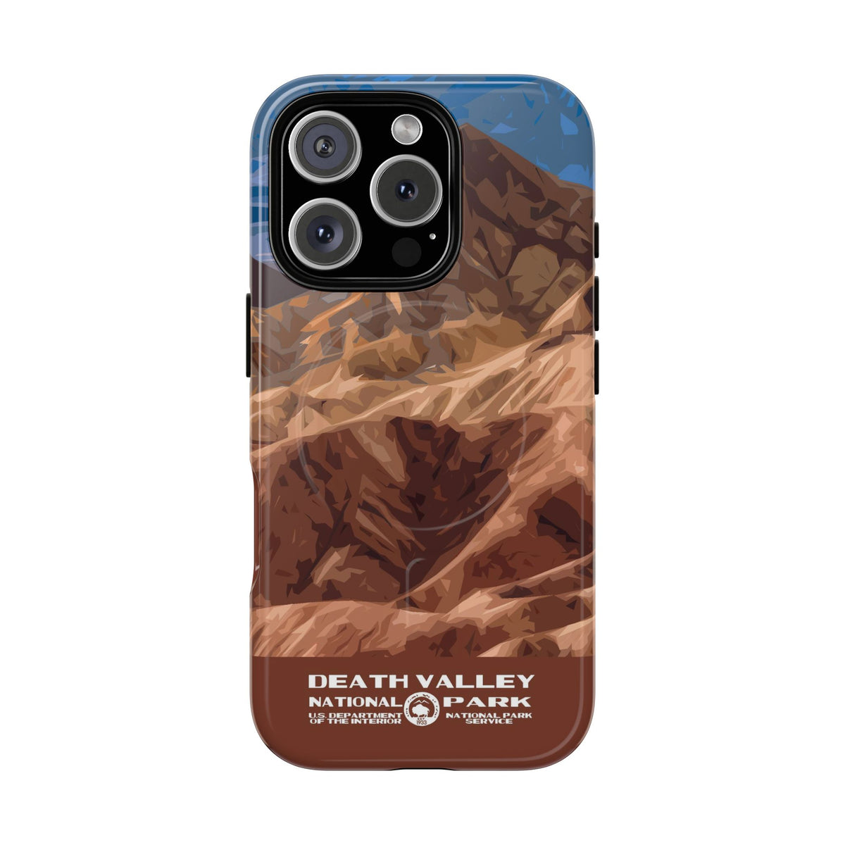 Death Valley National Park iPhone Case with MagSafe - Zabriskie Point