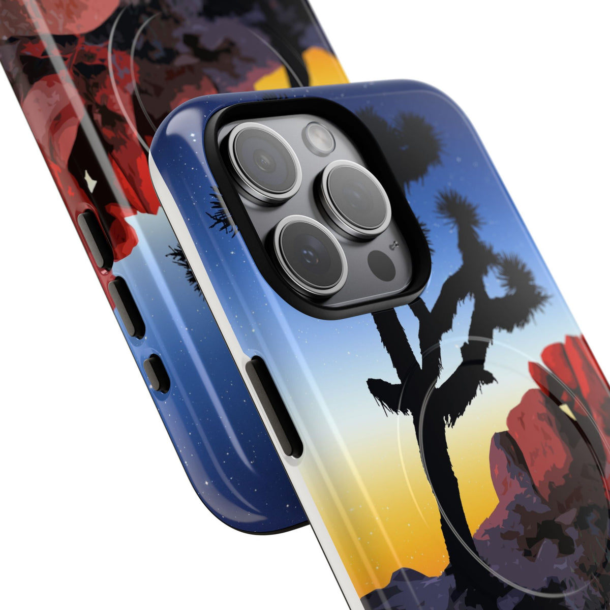 Joshua Tree National Park iPhone Case with MagSafe - Night