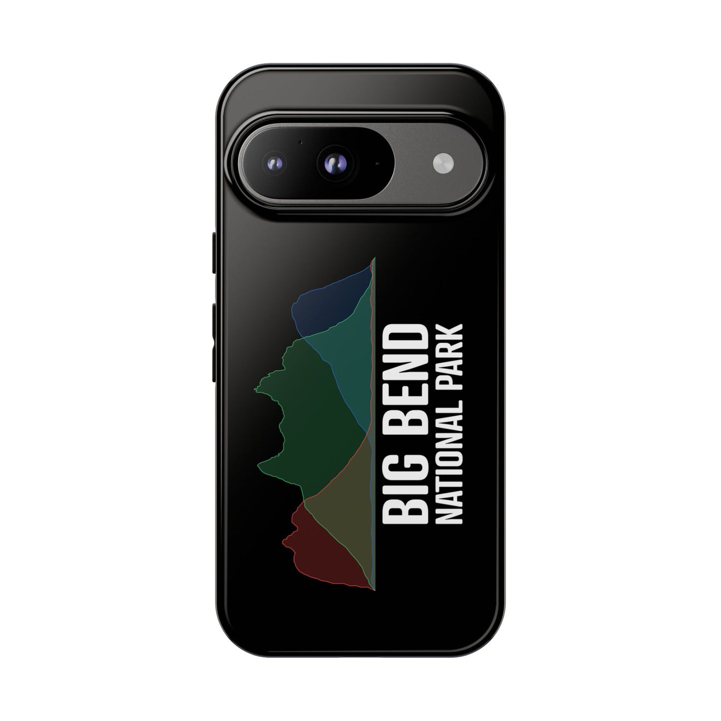 Big Bend National Park Phone Case - Histogram Design