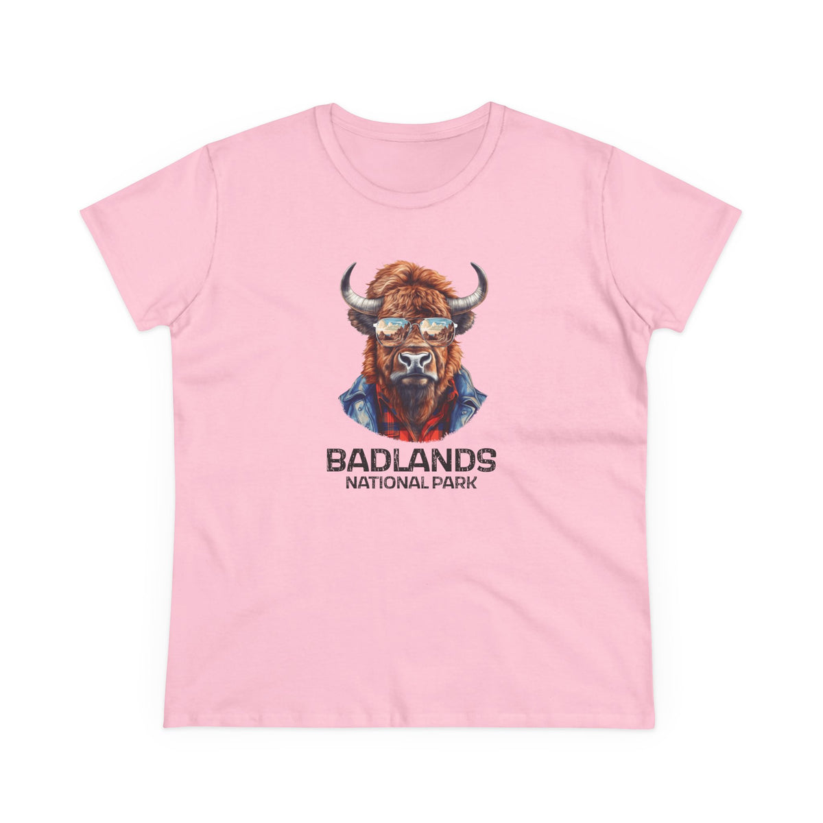 Badlands National Park Women's T-Shirt - Cool Bison