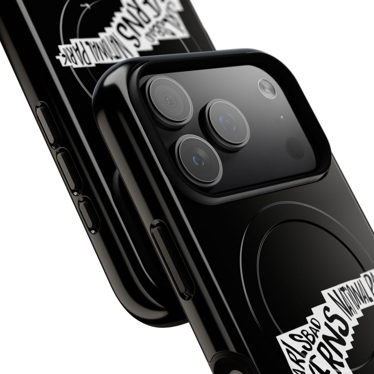 Carlsbad Caverns National Park iPhone Case with MagSafe - Map Design