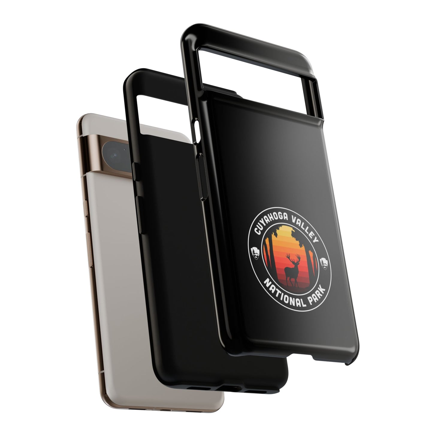 Cuyahoga Valley National Park Phone Case - Round Emblem Design