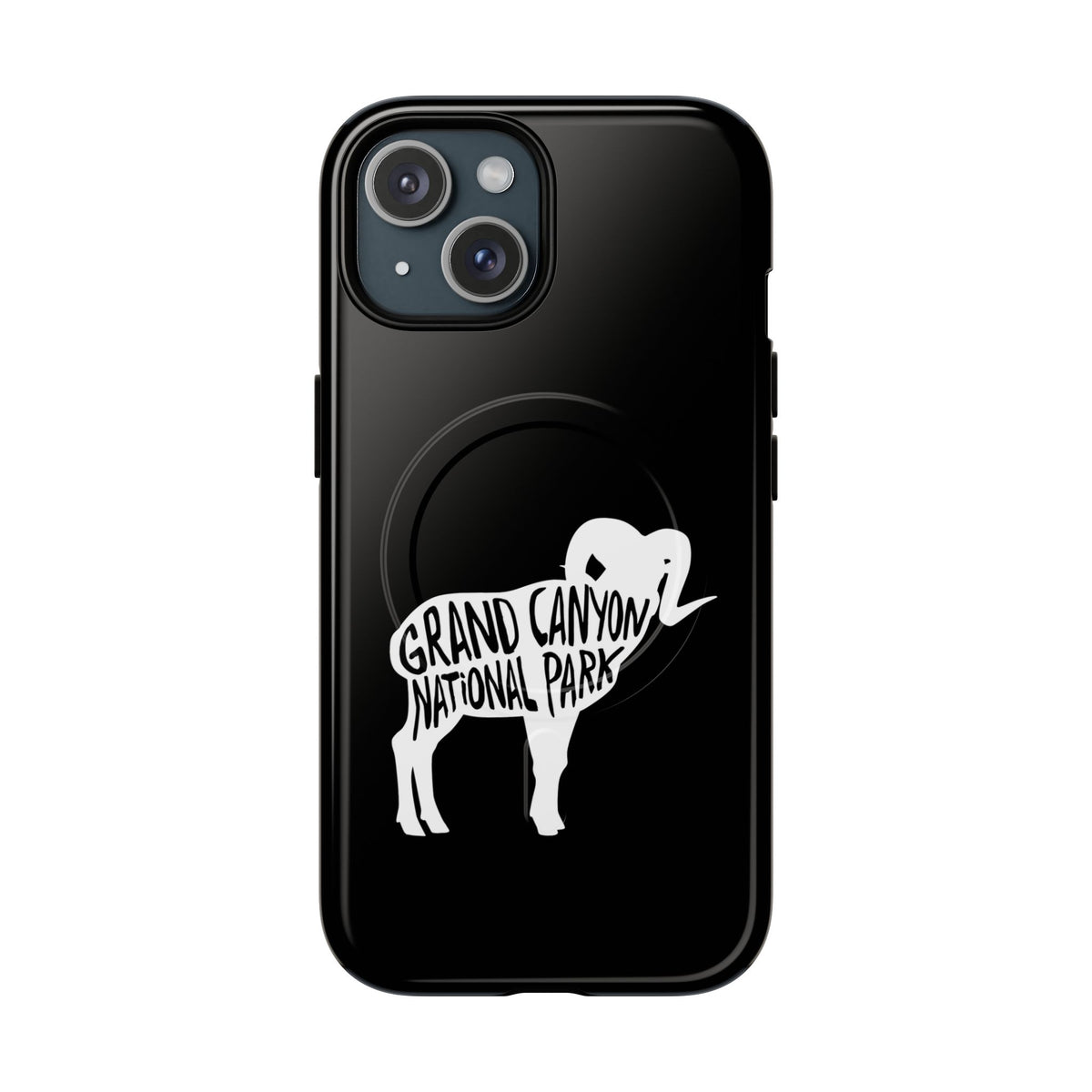 Grand Canyon National Park iPhone Case with MagSafe - Bighorn Sheep Design