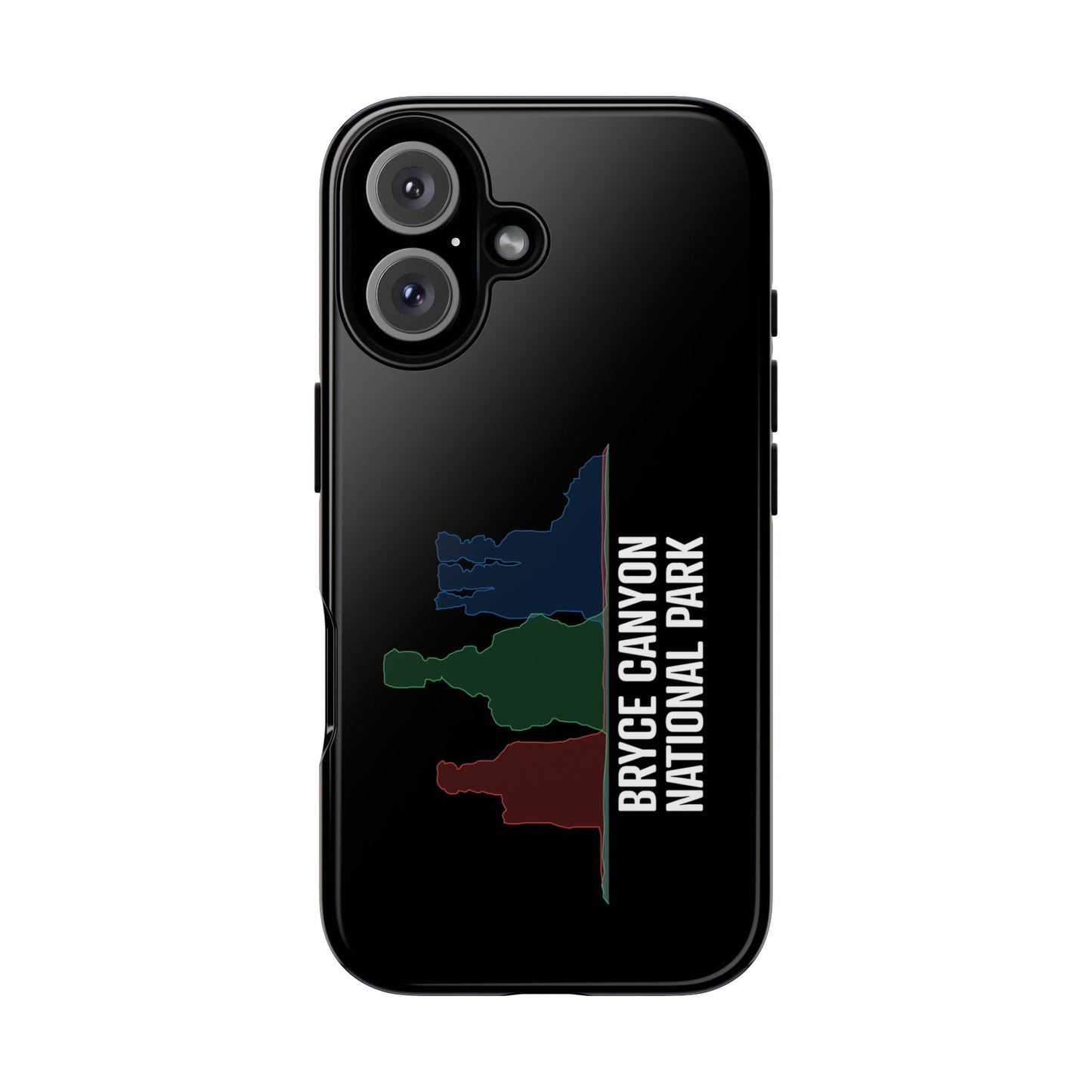 Bryce Canyon National Park Phone Case - Histogram Design