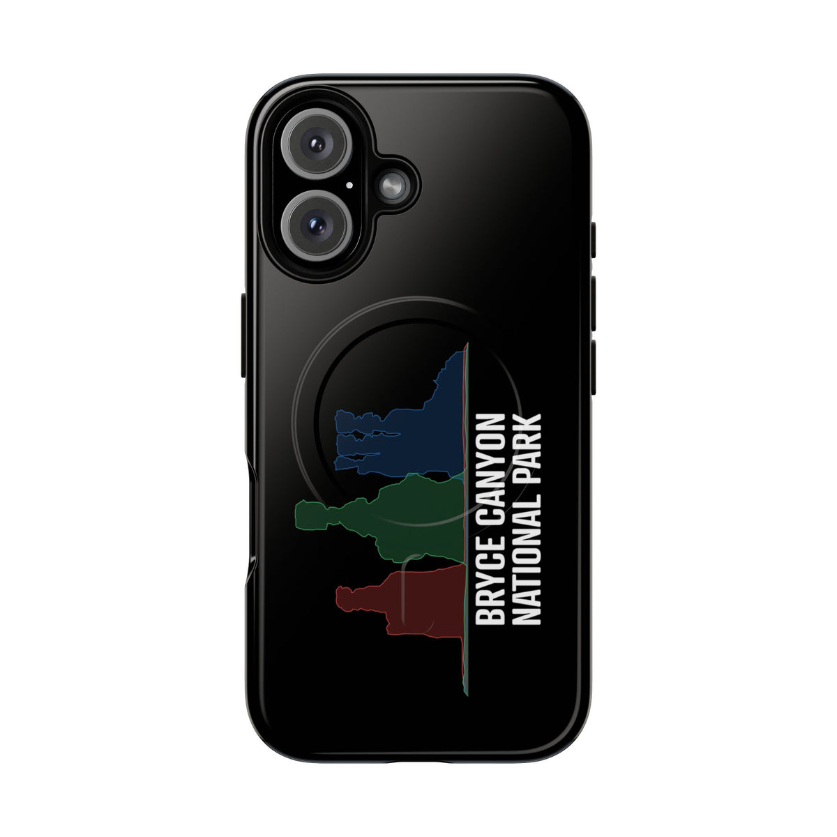 Bryce Canyon National Park iPhone Case with MagSafe - Histogram Design
