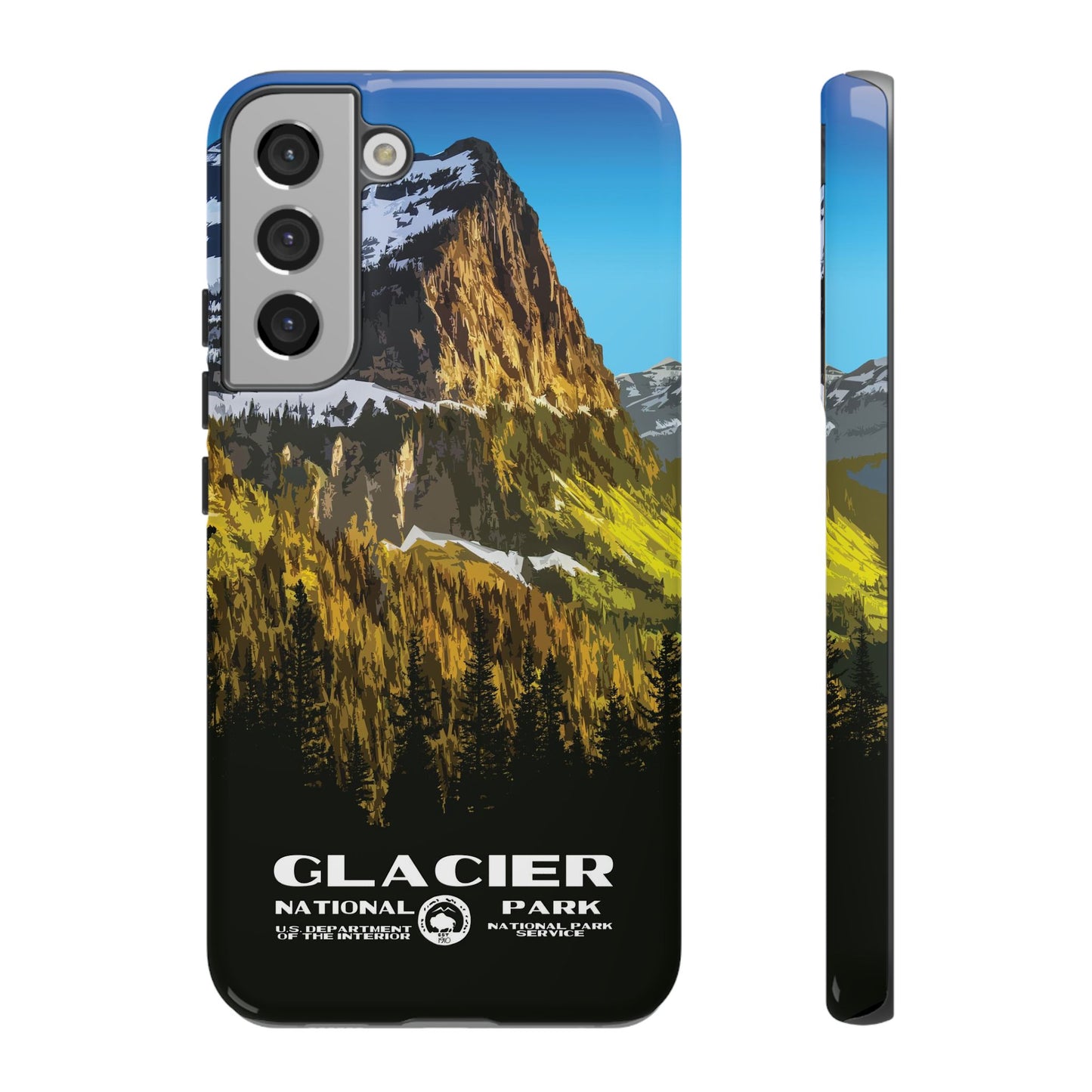 Glacier National Park Phone Case - WPA Style