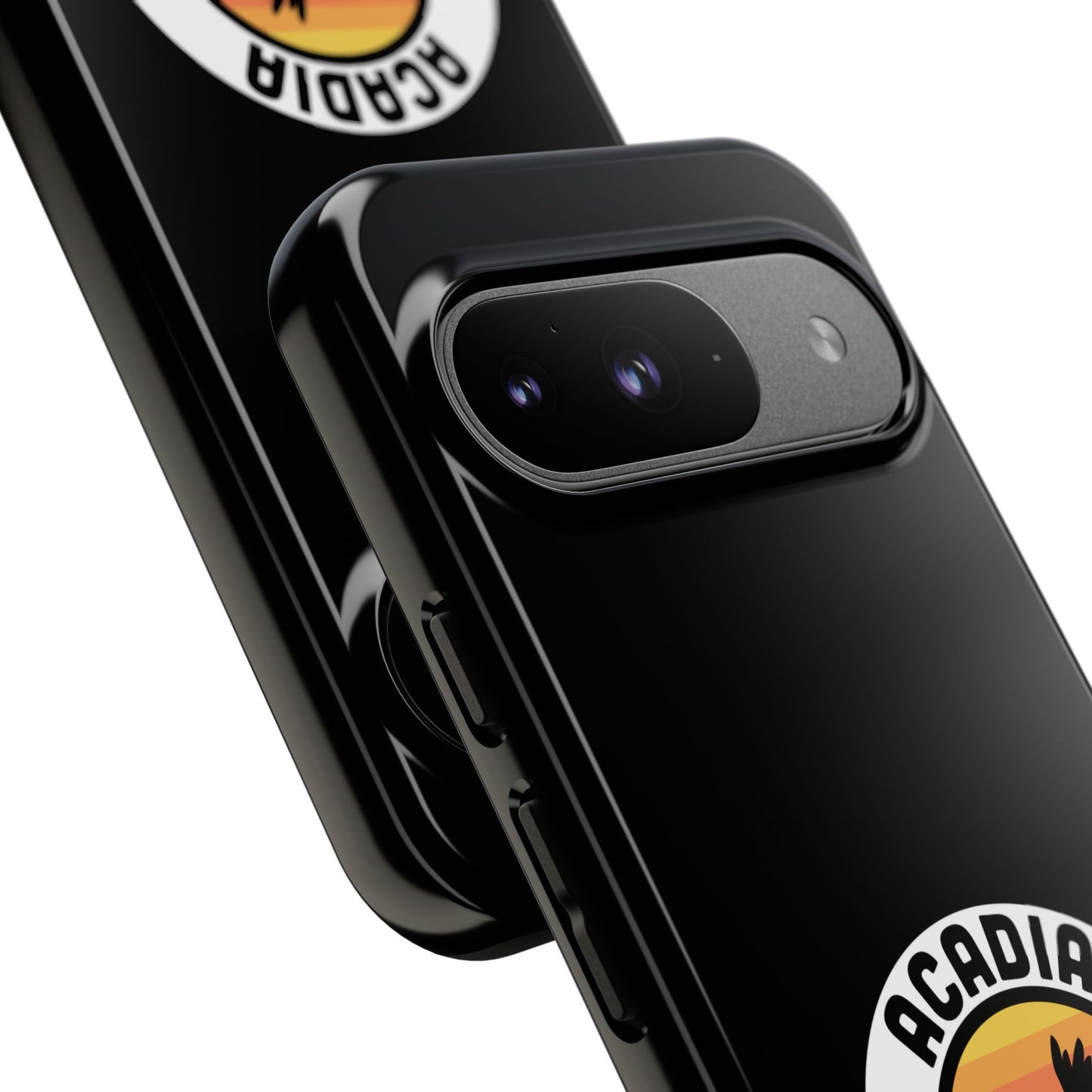 Acadia National Park Phone Case - Round Emblem Design