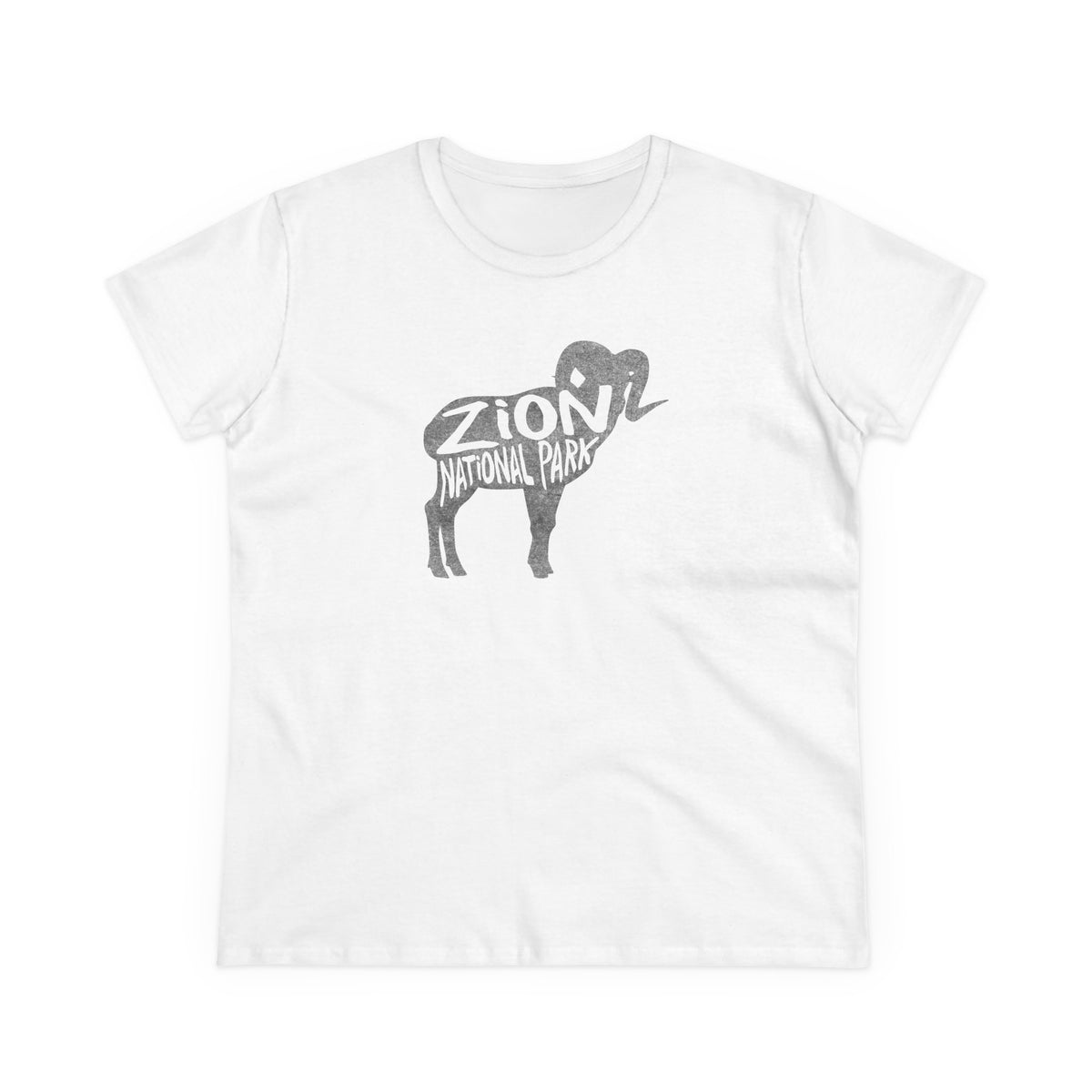 Zion National Park Women's T-Shirt - Bighorn Sheep