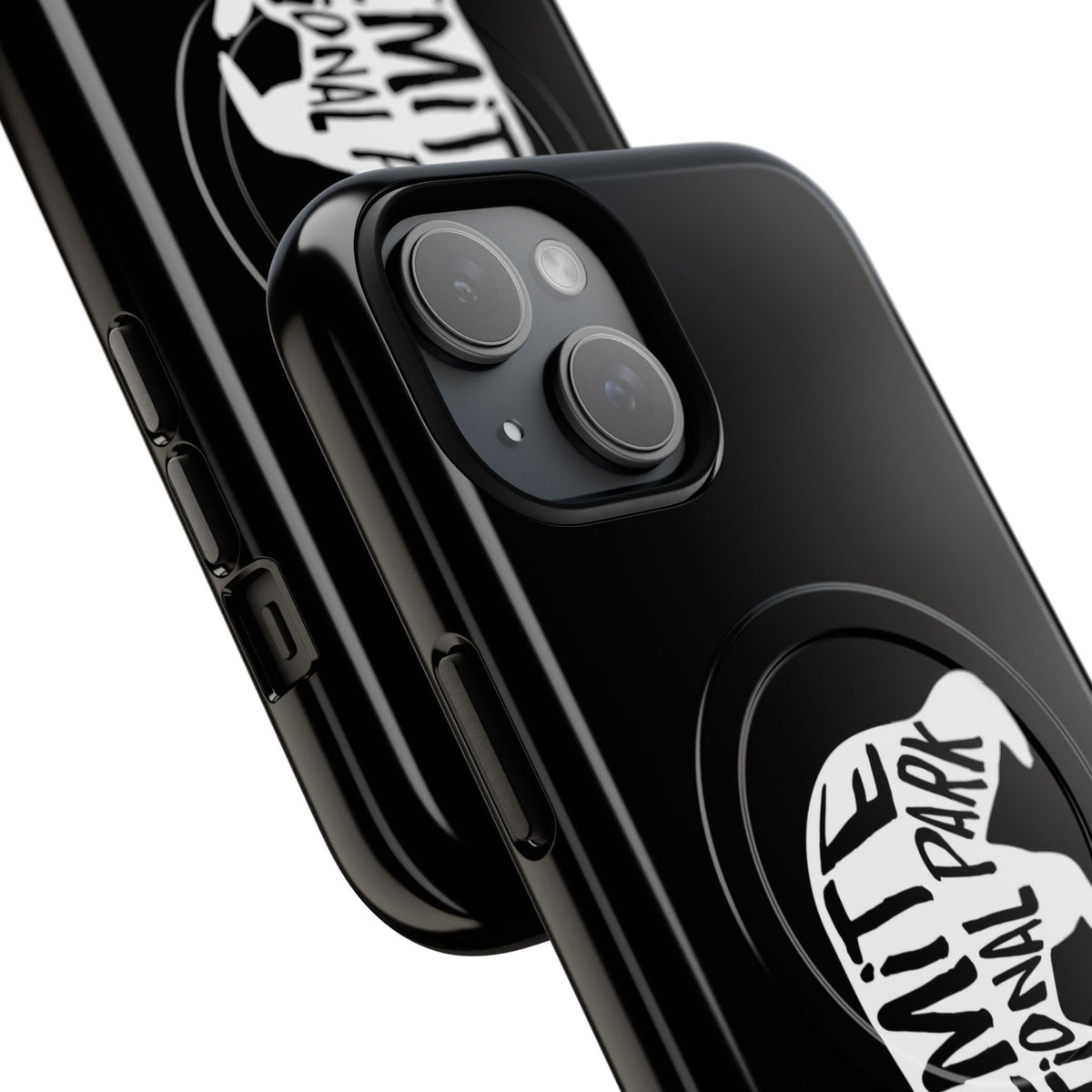 Yosemite National Park iPhone Case with MagSafe - Black Bear Design