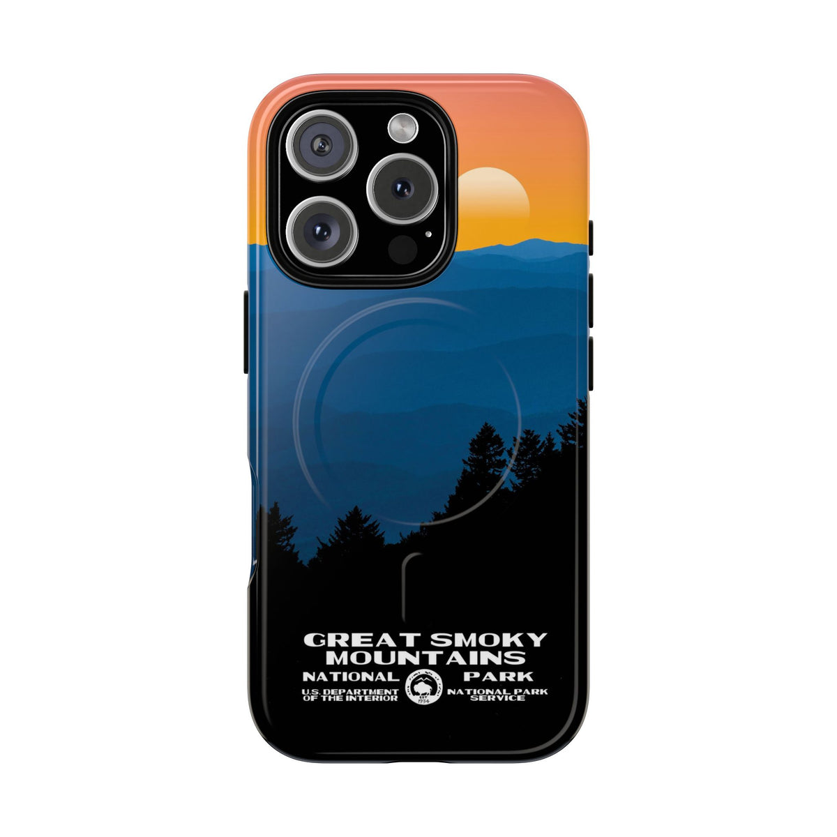 Great Smoky Mountains National Park iPhone Case with MagSafe - WPA Design