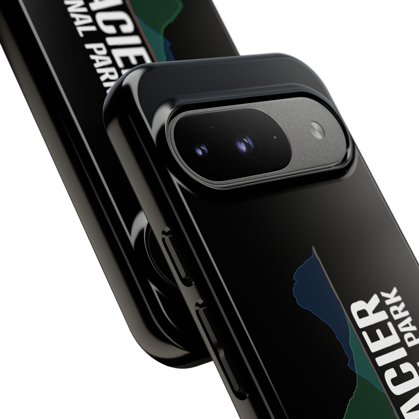 Glacier National Park Phone Case - Histogram Design