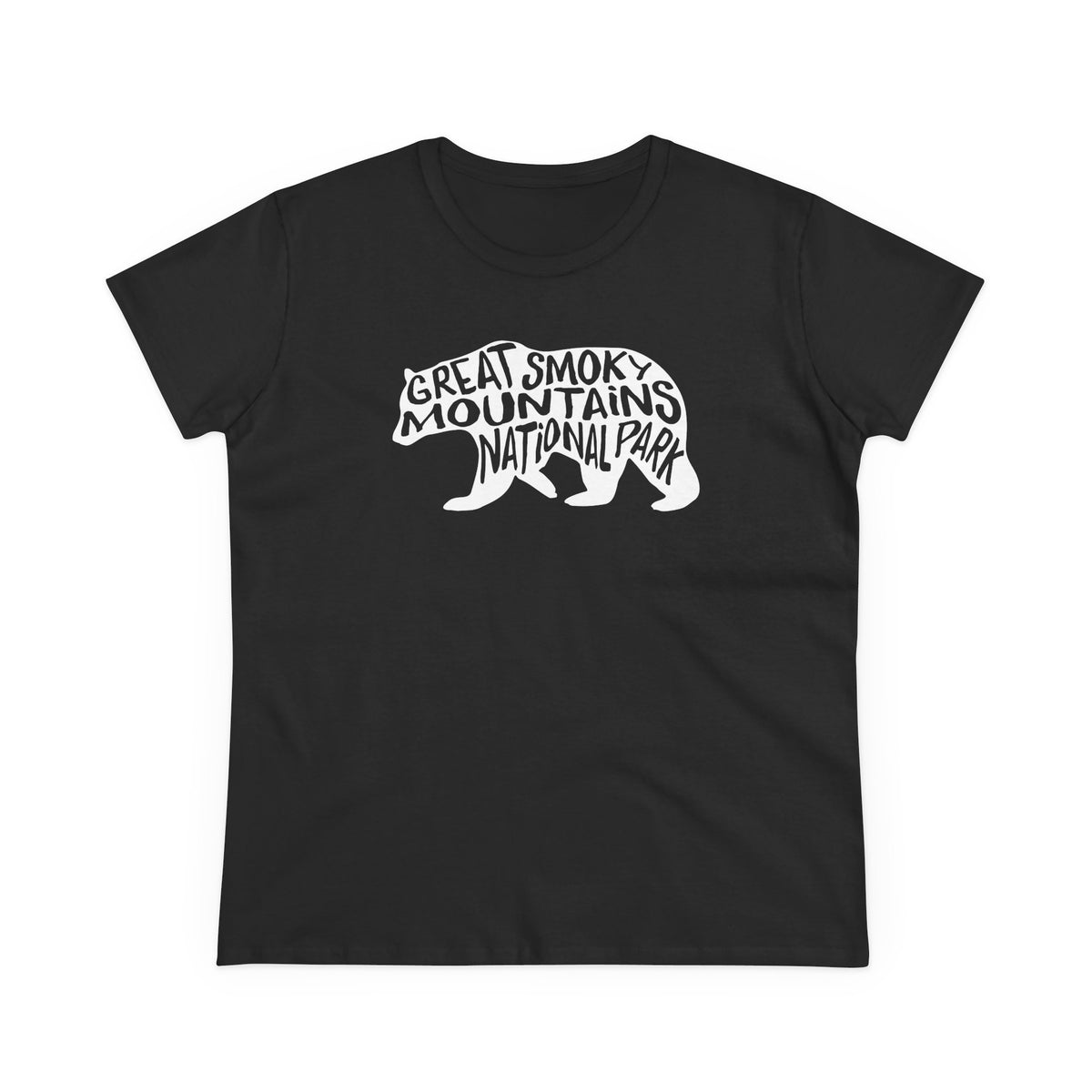 Great Smoky Mountains National Park Women's T-Shirt - Black Bear