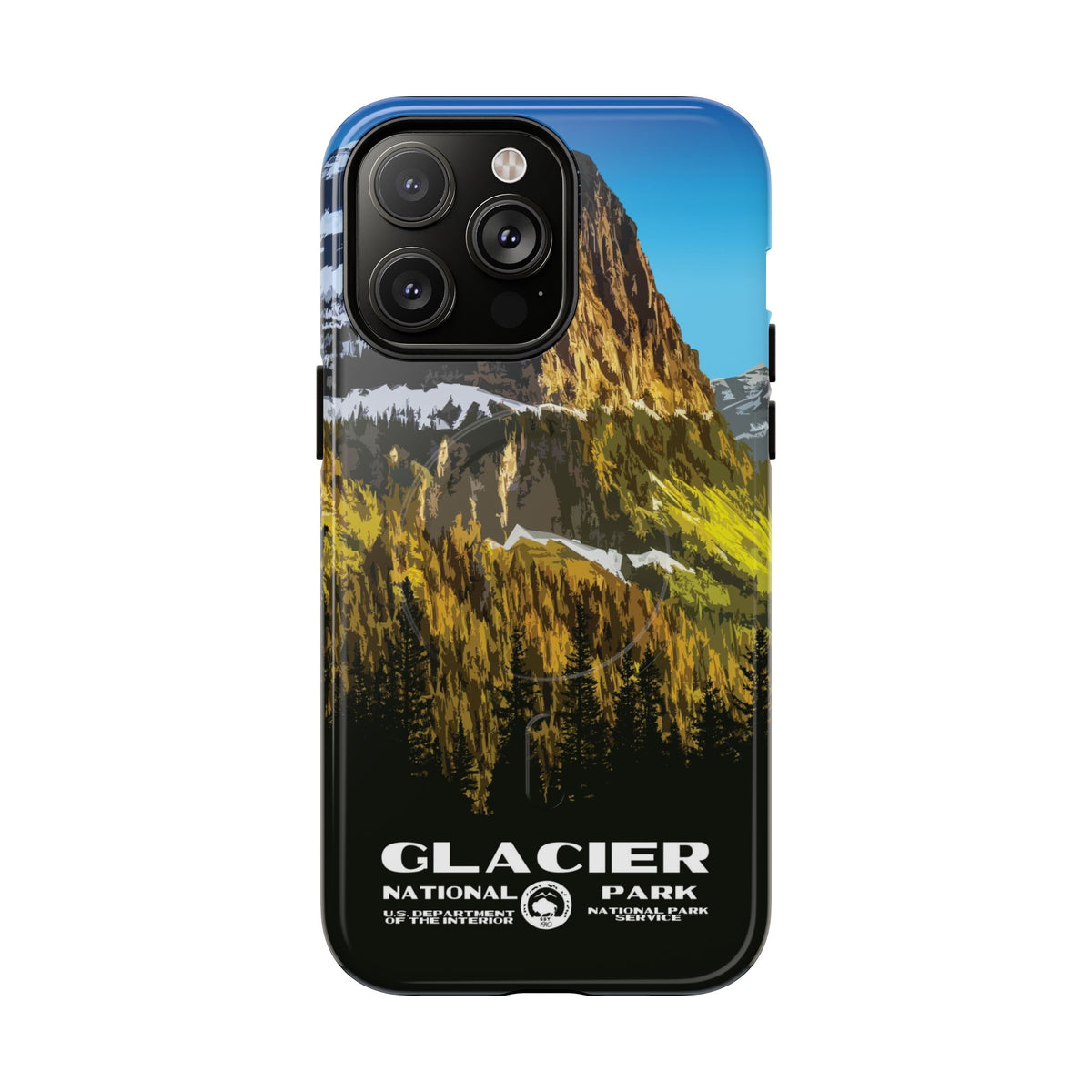 Glacier National Park iPhone Case with MagSafe - WPA Design