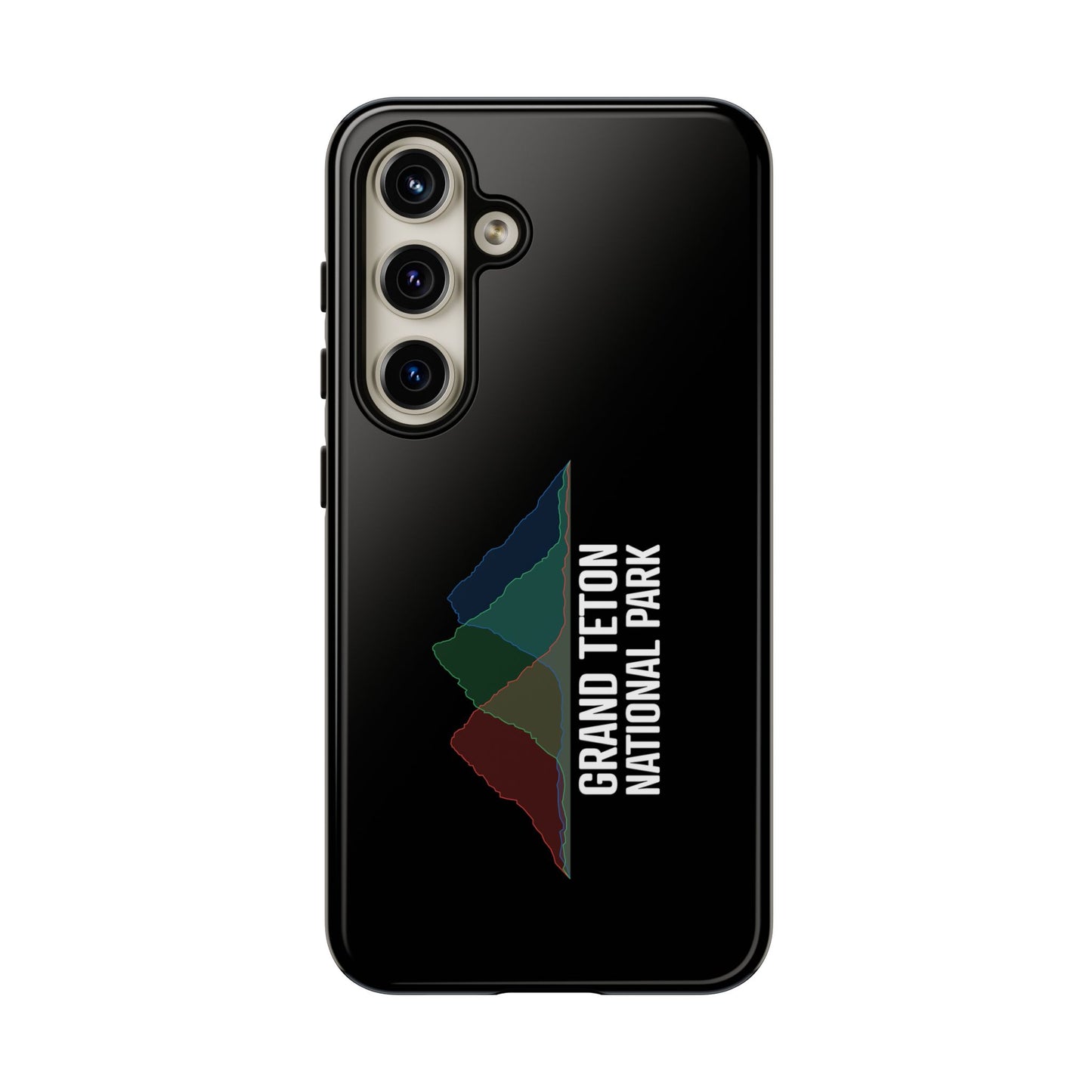 Grand Teton National Park Phone Case - Histogram Design