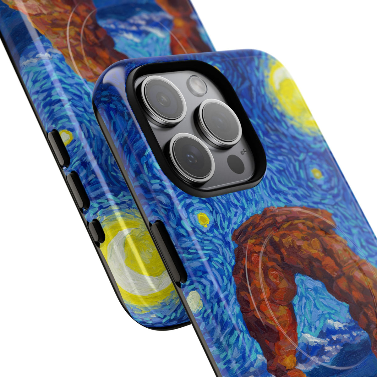 Arches National Park iPhone Case with MagSafe - Starry Night