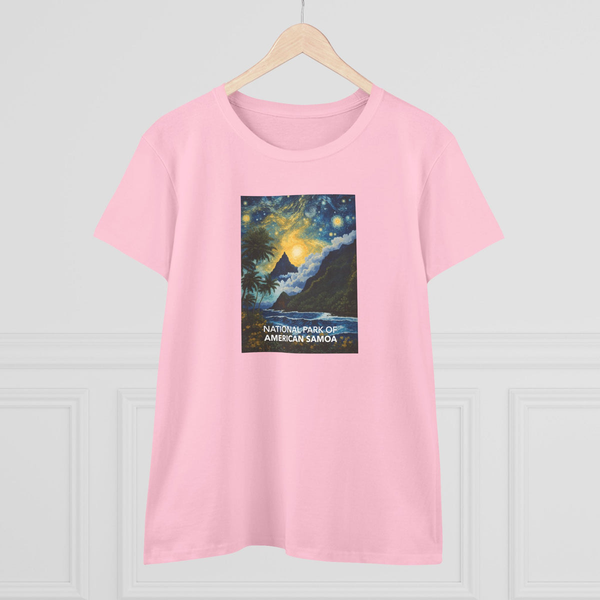 National Park of American Samoa Women's T-Shirt - Starry Night