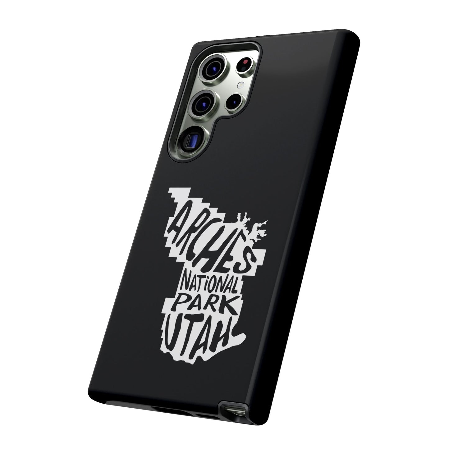 Arches National Park Phone Case - Map Design