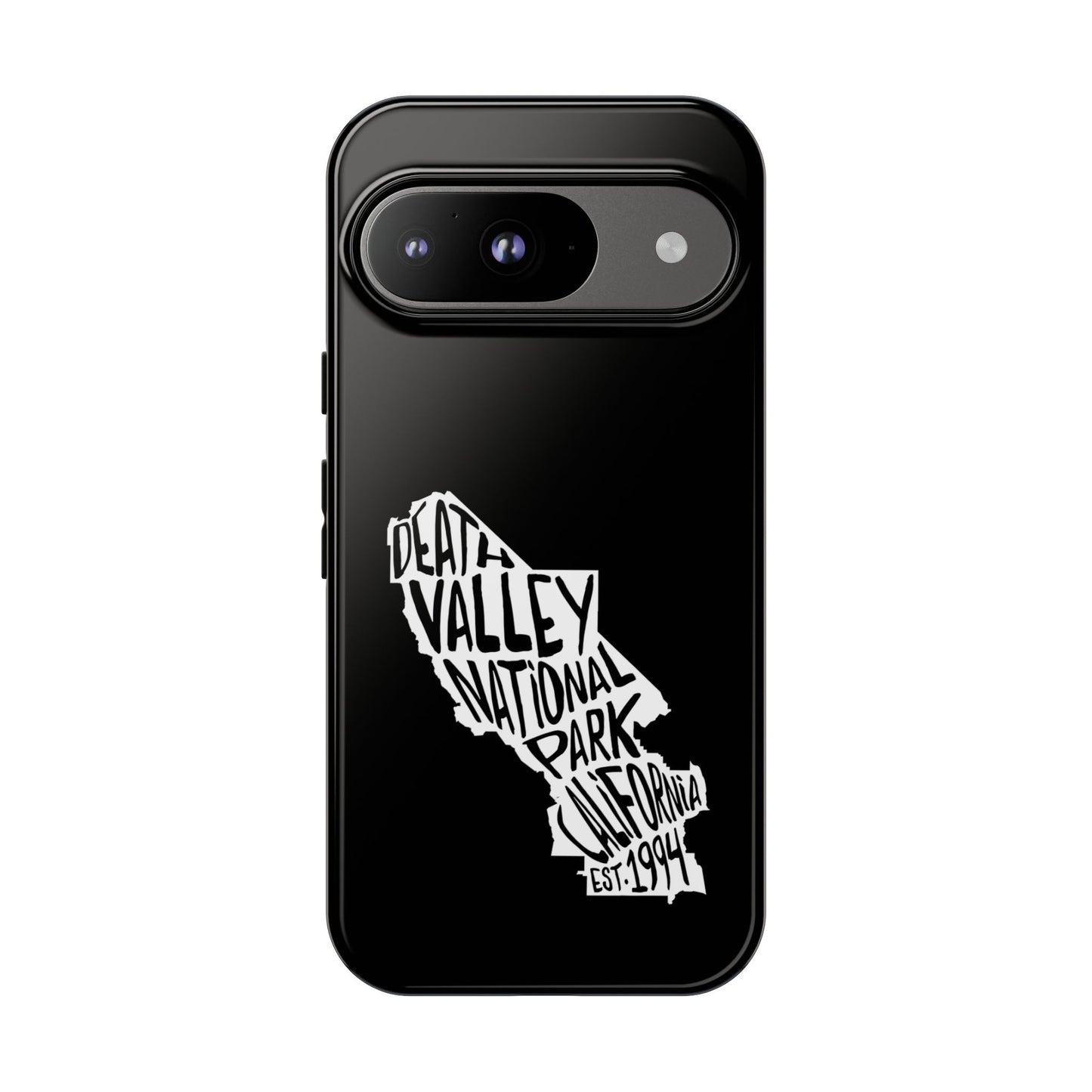 Death Valley National Park Phone Case - Map Design