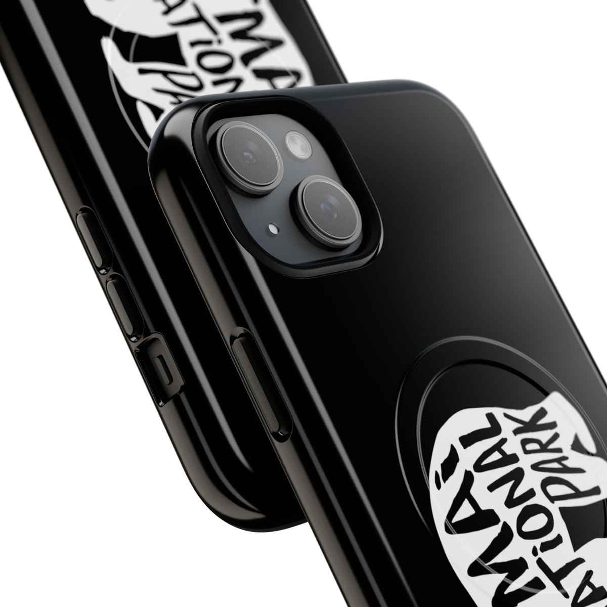 Katmai National Park iPhone Case with MagSafe - Grizzly Bear Design