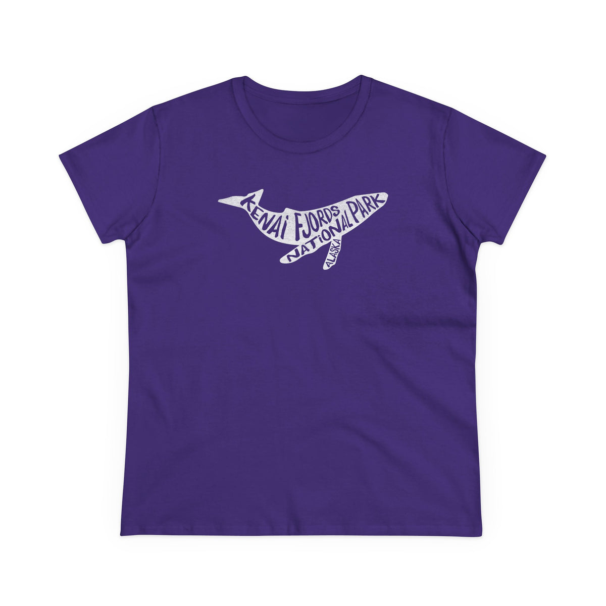 Kenai Fjords National Park Women's T-Shirt - Humpback Whale