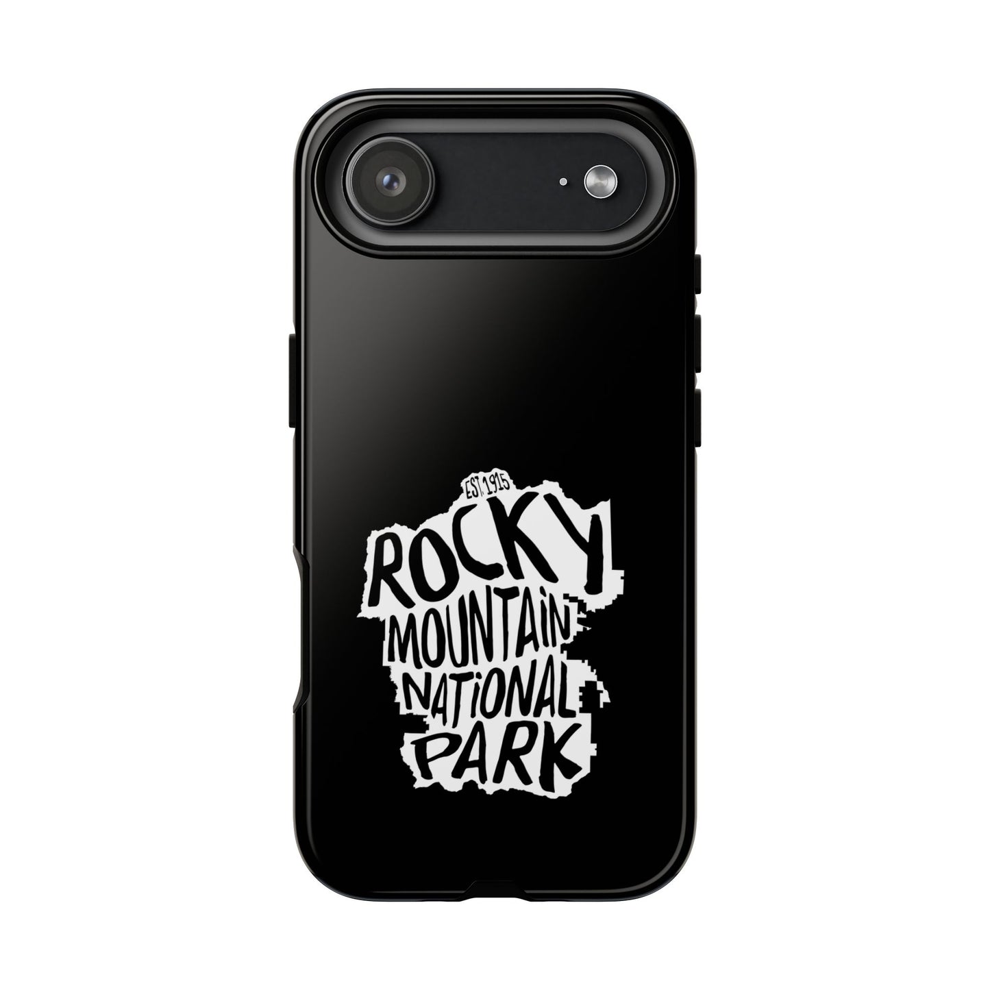 Rocky Mountain National Park Phone Case - Map Design