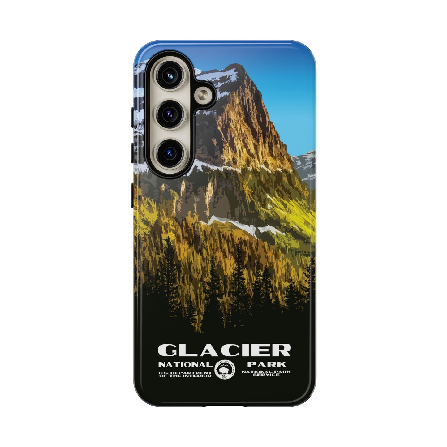 Glacier National Park Phone Case - WPA Style