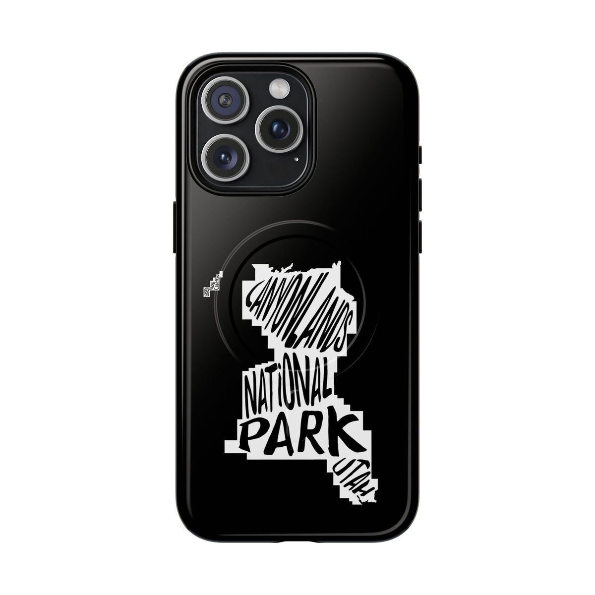 Canyonlands National Park iPhone Case with MagSafe - Map Design
