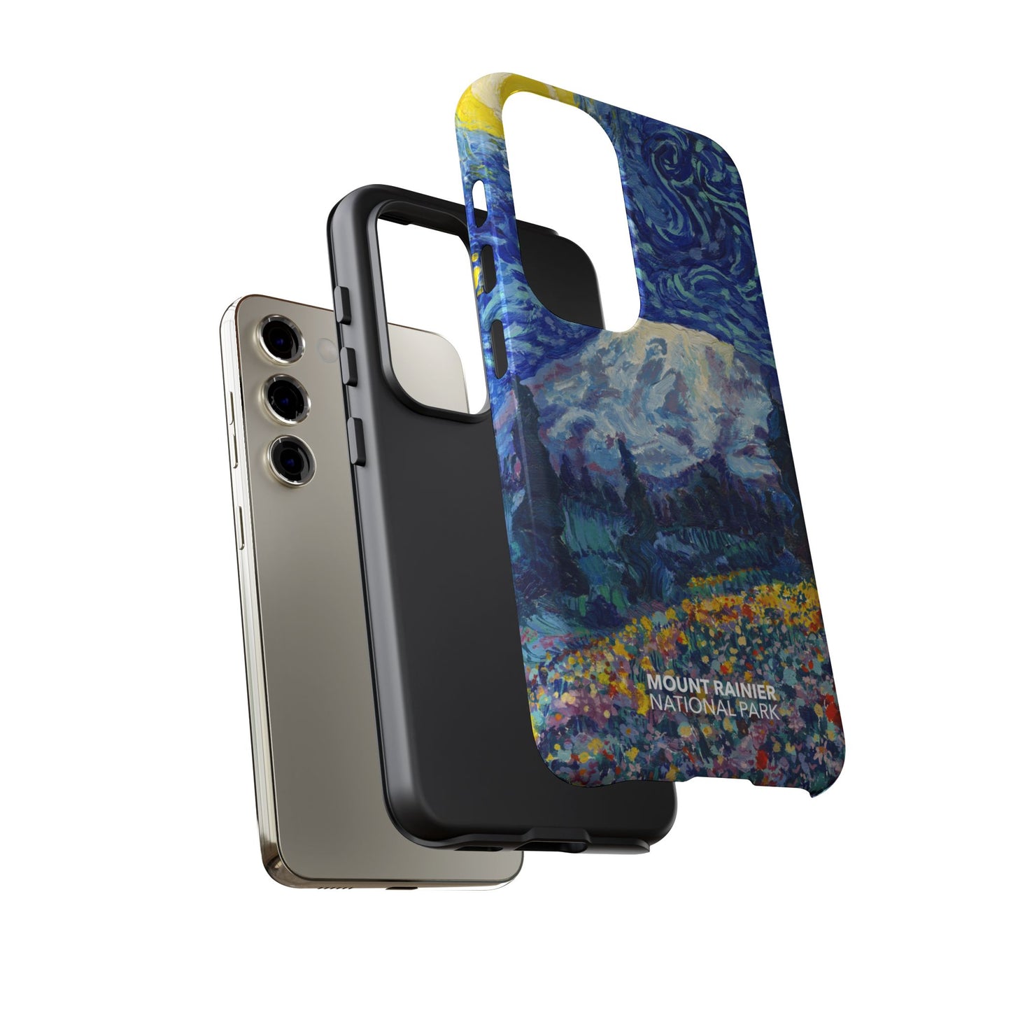 Mount Rainier National Park Phone Case - Starry Night