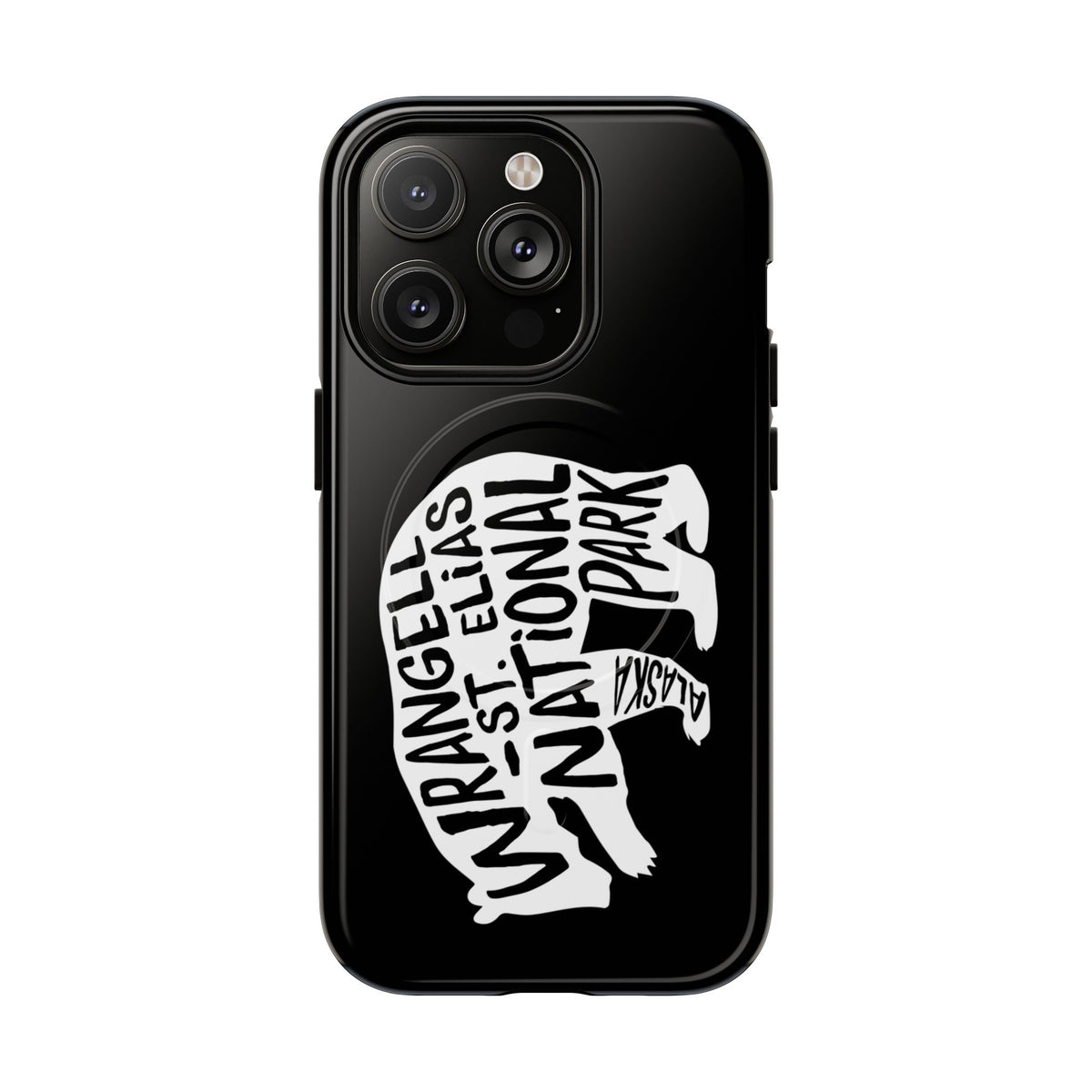 Wrangell - St. Elias National Park iPhone Case with MagSafe - Grizzly Bear Design