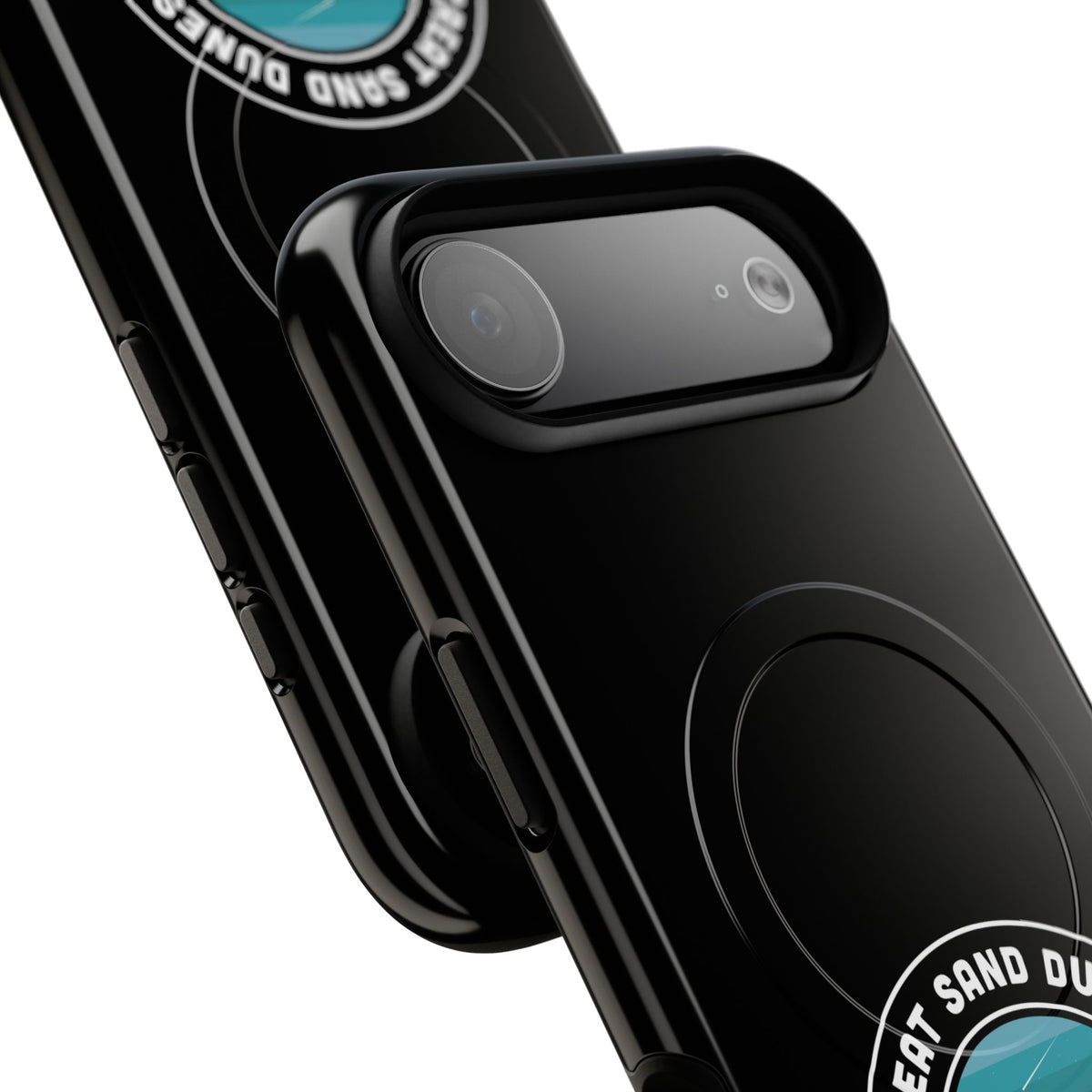 Great Sand Dunes National Park iPhone Case with MagSafe - Round Emblem Design