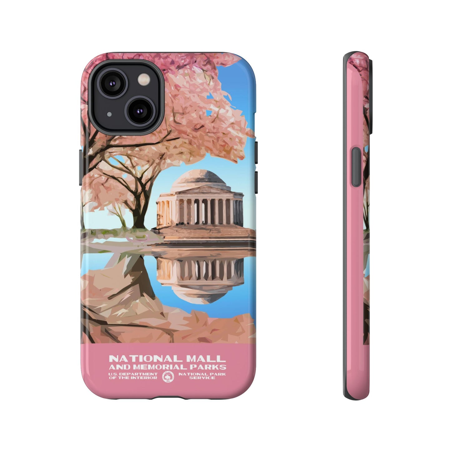 National Mall Washington DC WPA Phone Case