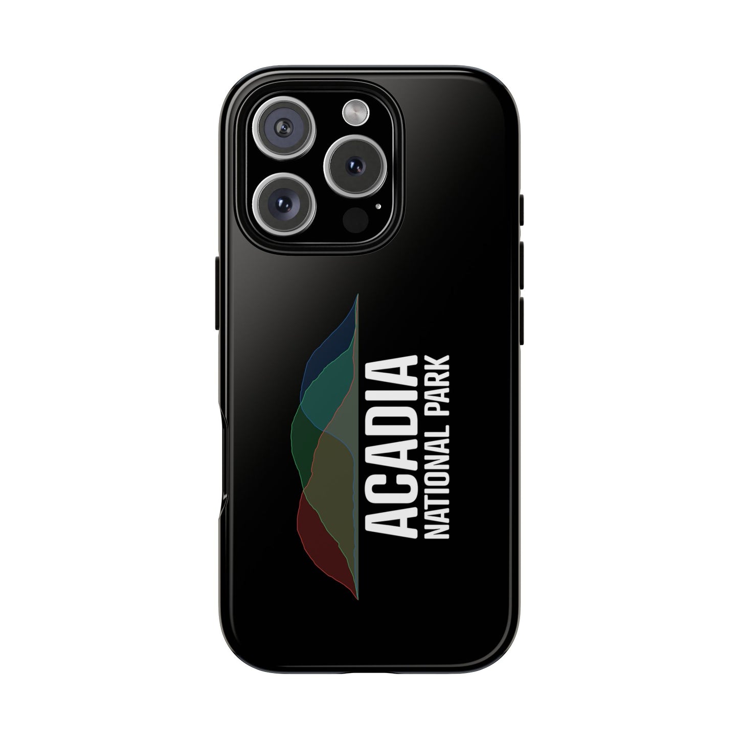 Acadia National Park Phone Case - Histogram Design