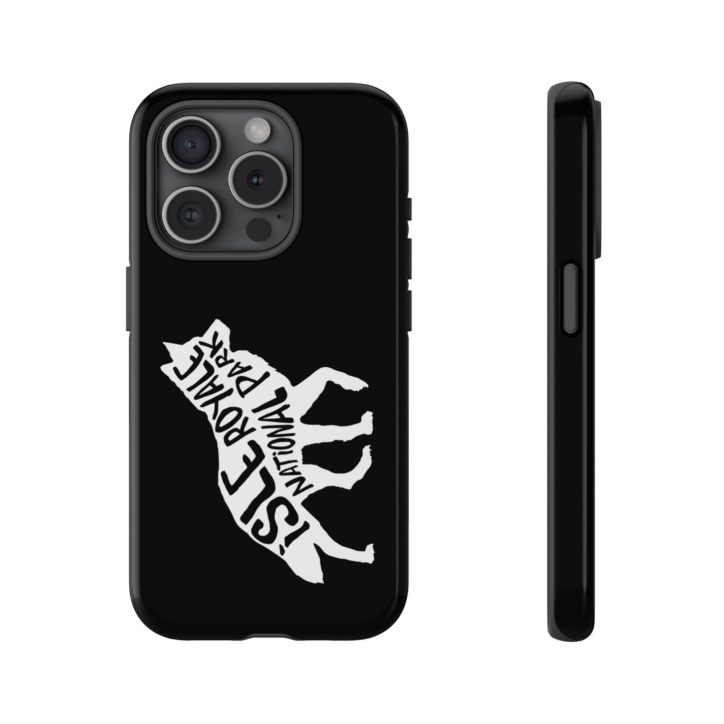 Isle Royale National Park Phone Case - Wolf Design