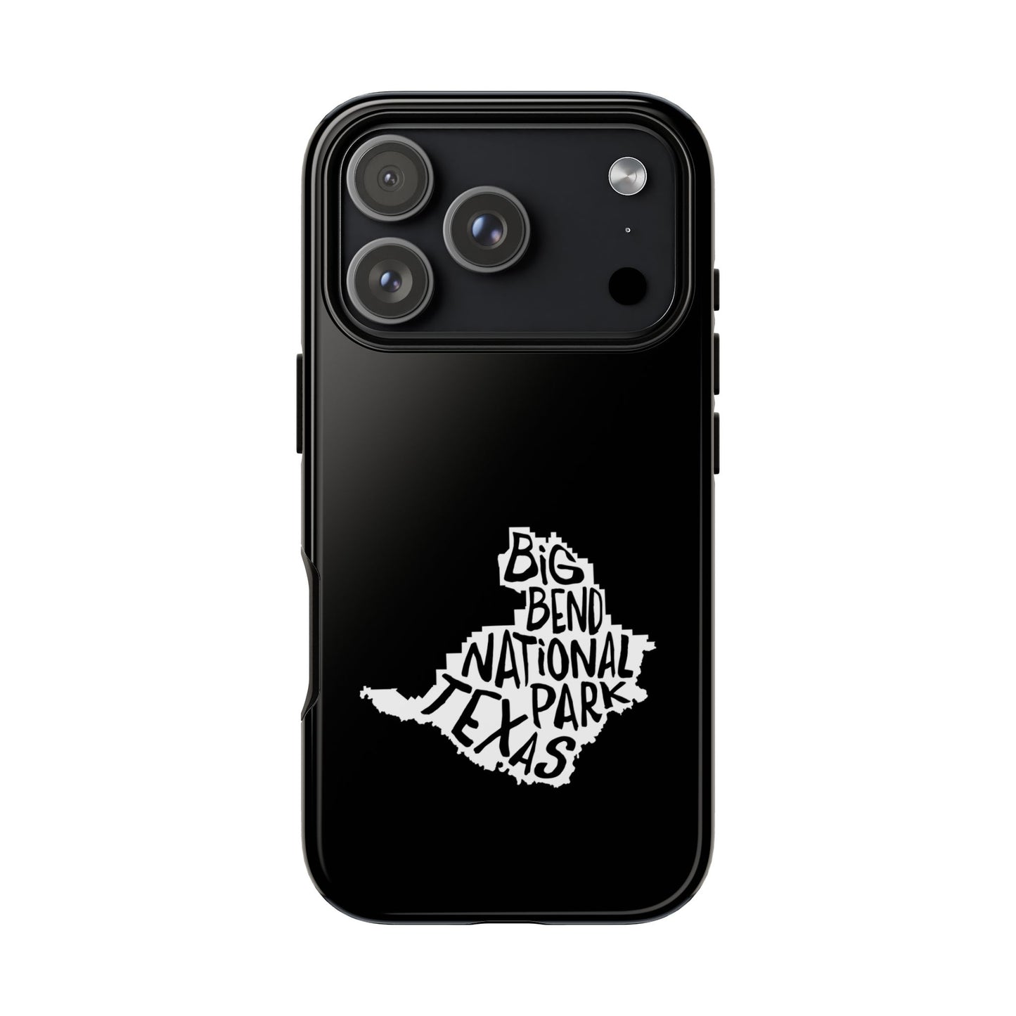 Big Bend National Park Phone Case - Map Design