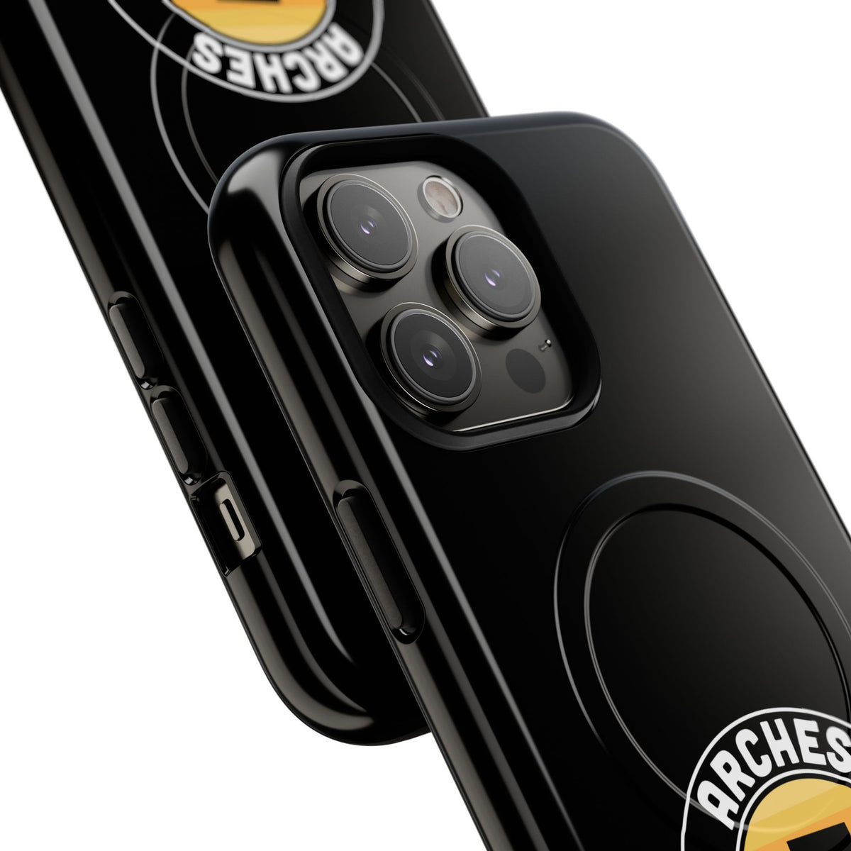 Arches National Park iPhone Case with MagSafe - Round Emblem Design