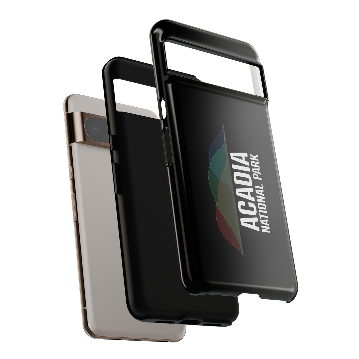 Acadia National Park Phone Case - Histogram Design