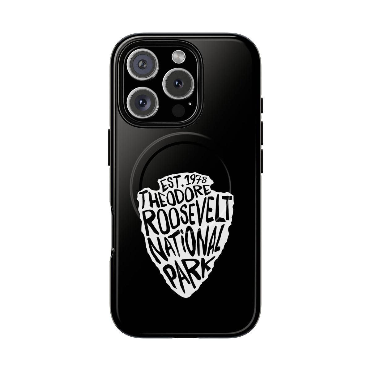 Theodore Roosevelt National Park iPhone Case with MagSafe - Arrowhead Design