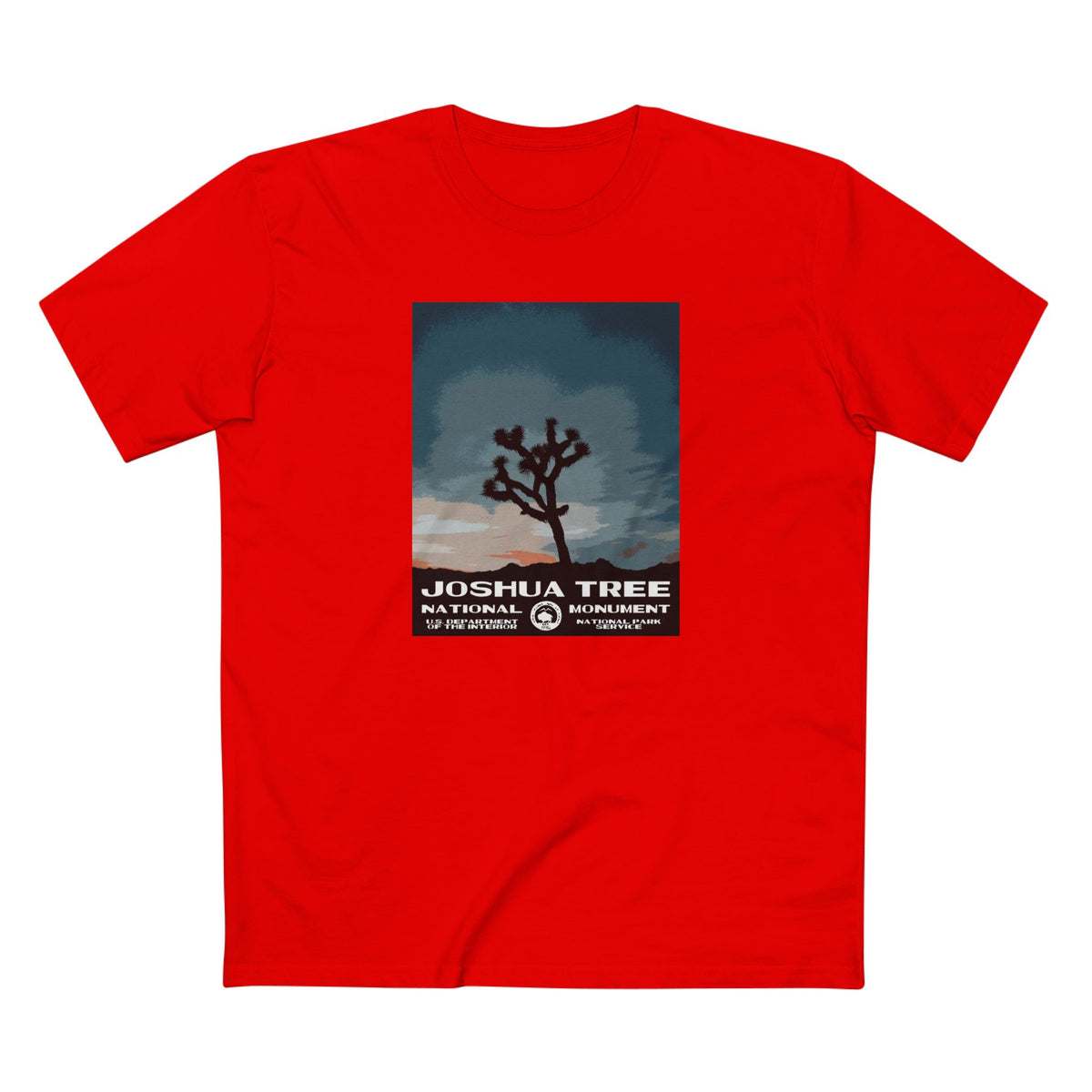 Joshua Tree National Park T-Shirt in Red