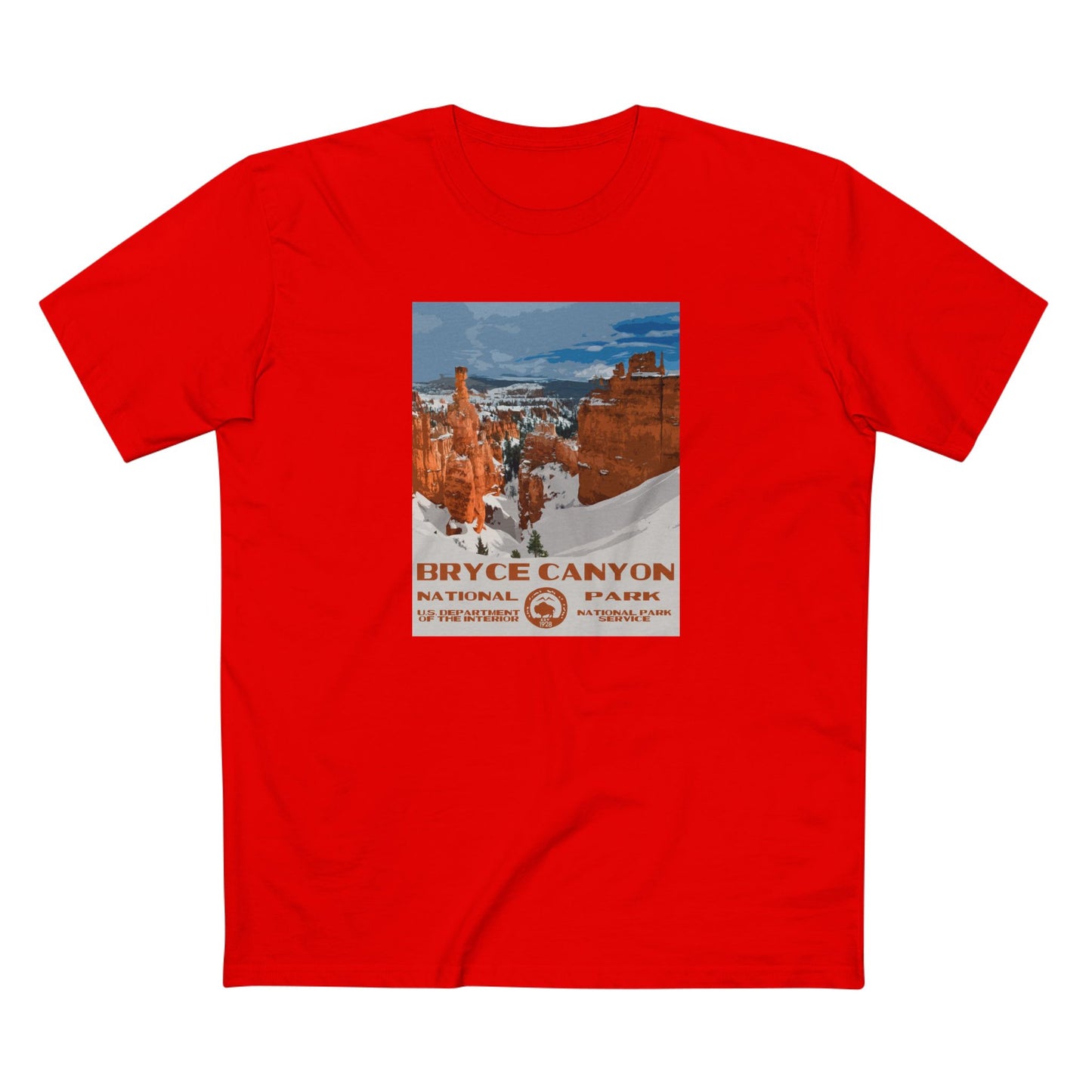 Bryce Canyon National Park T-Shirt in Red