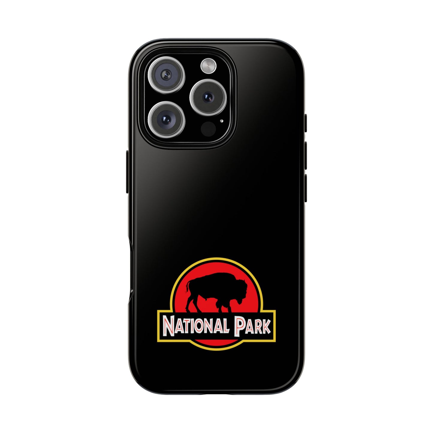 Bison National Park Phone Case - Parody Logo