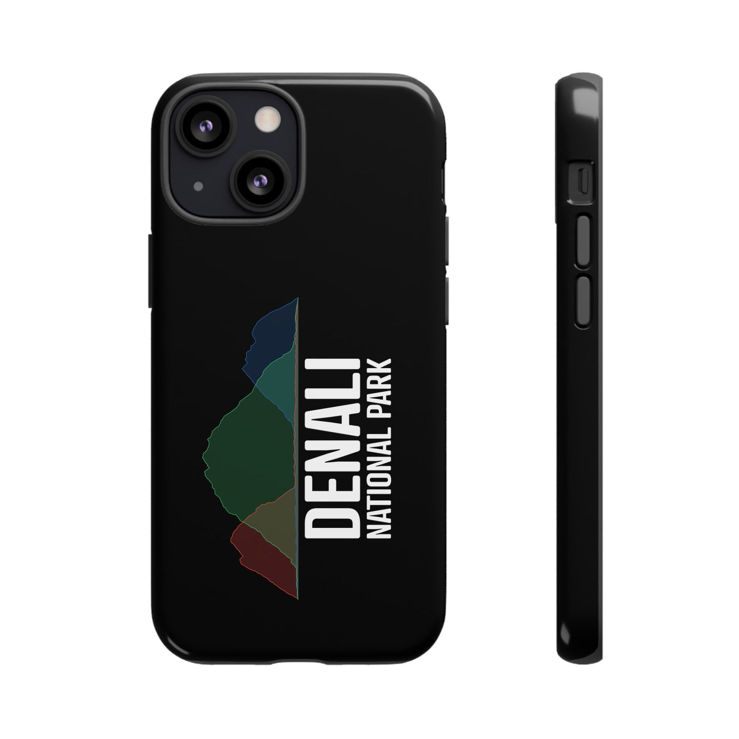Denali National Park Phone Case - Histogram Design