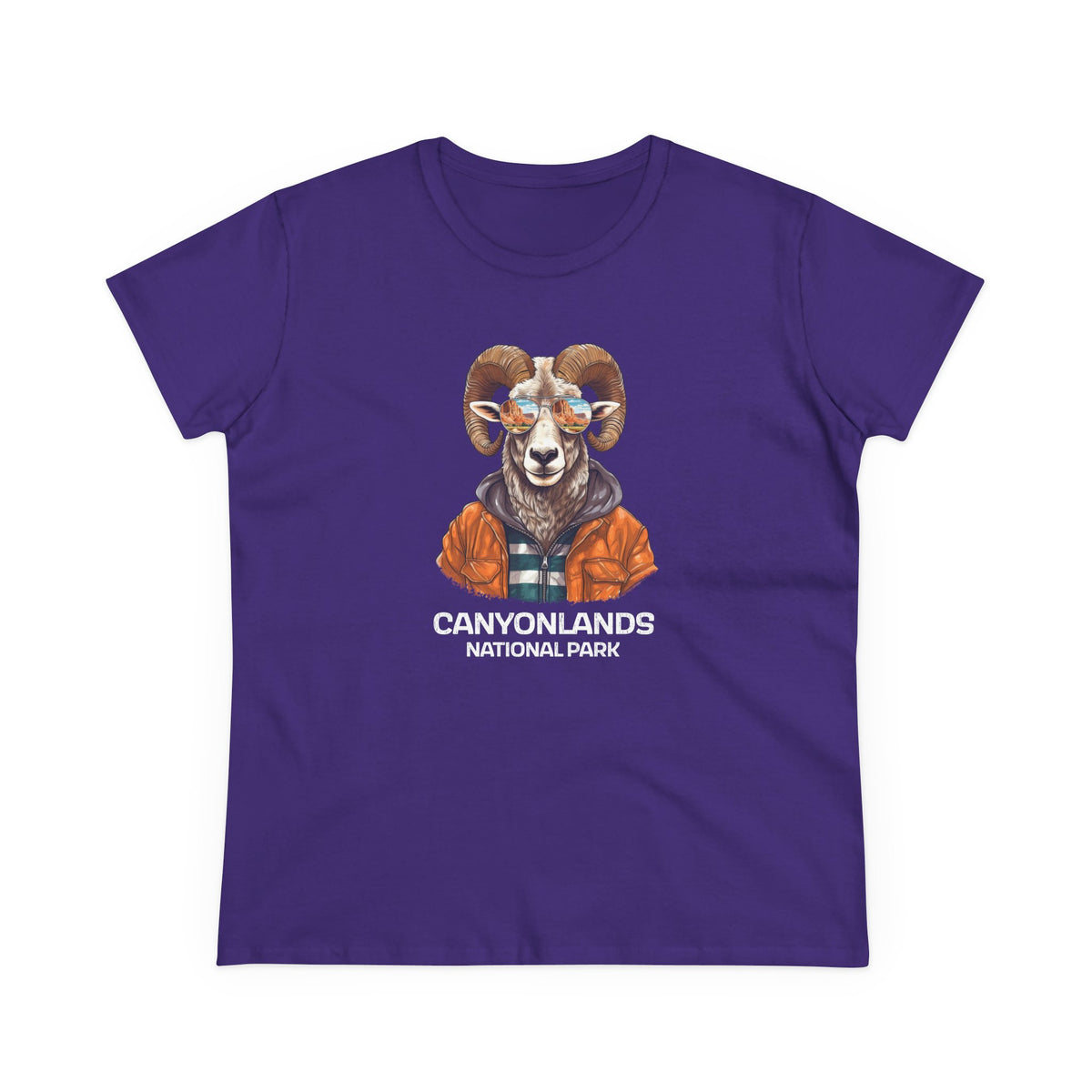 Canyonlands National Park Women's T-Shirt - Cool Bighorn Sheep